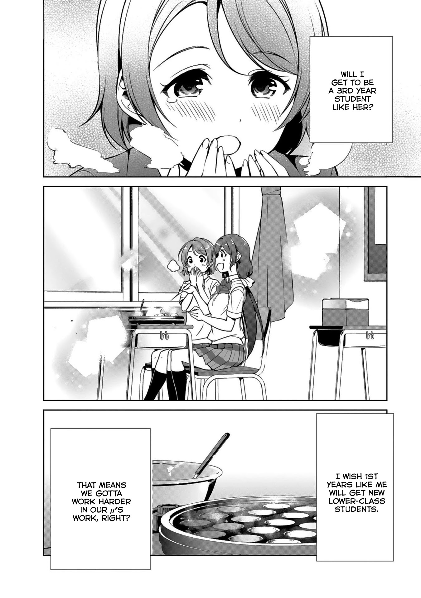 Love Live! School Idol Diary Chapter 17 page 20 - Chapter 17: The Two Are Takoyaki♪