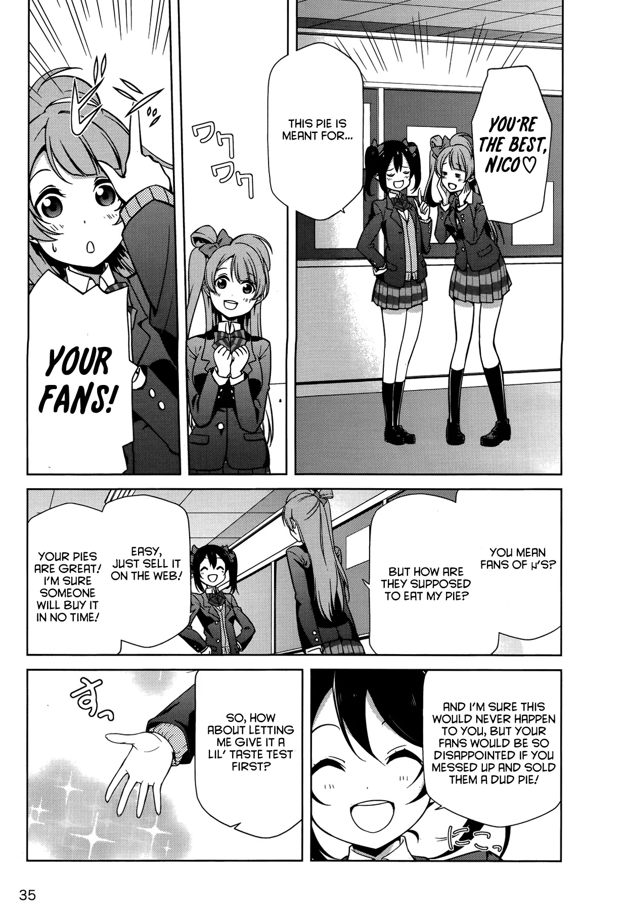 Love Live! School Idol Diary Chapter 18 page 17 - Chapter 18: The Journey of an Apple Pie