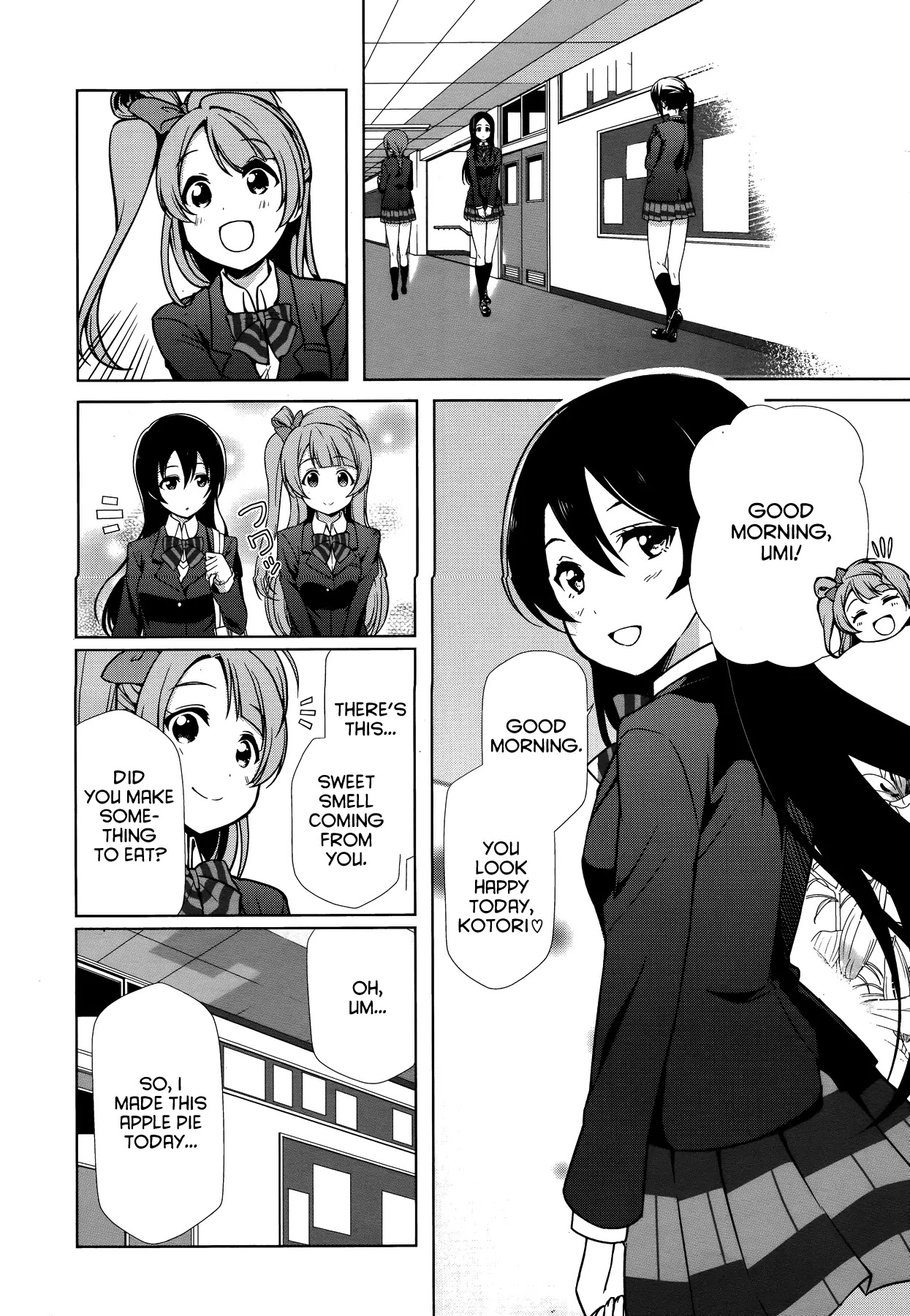 Love Live! School Idol Diary Chapter 18 page 6 - Chapter 18: The Journey of an Apple Pie