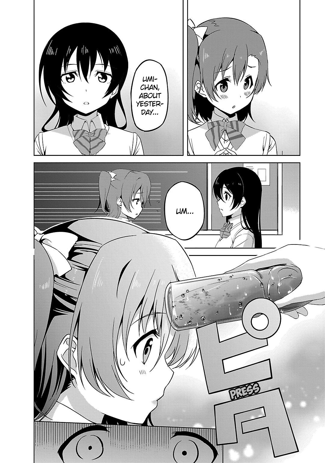 Love Live! School Idol Diary Chapter 2 page 14 - Chapter 2: Caught in the Middle!