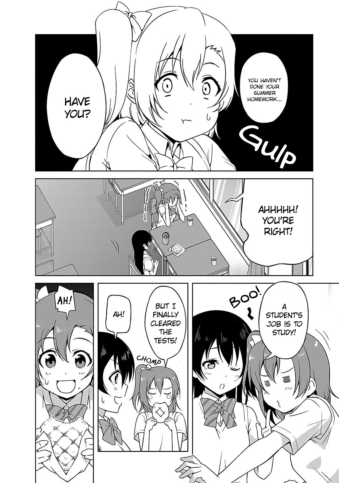 Love Live! School Idol Diary Chapter 2 page 4 - Chapter 2: Caught in the Middle!