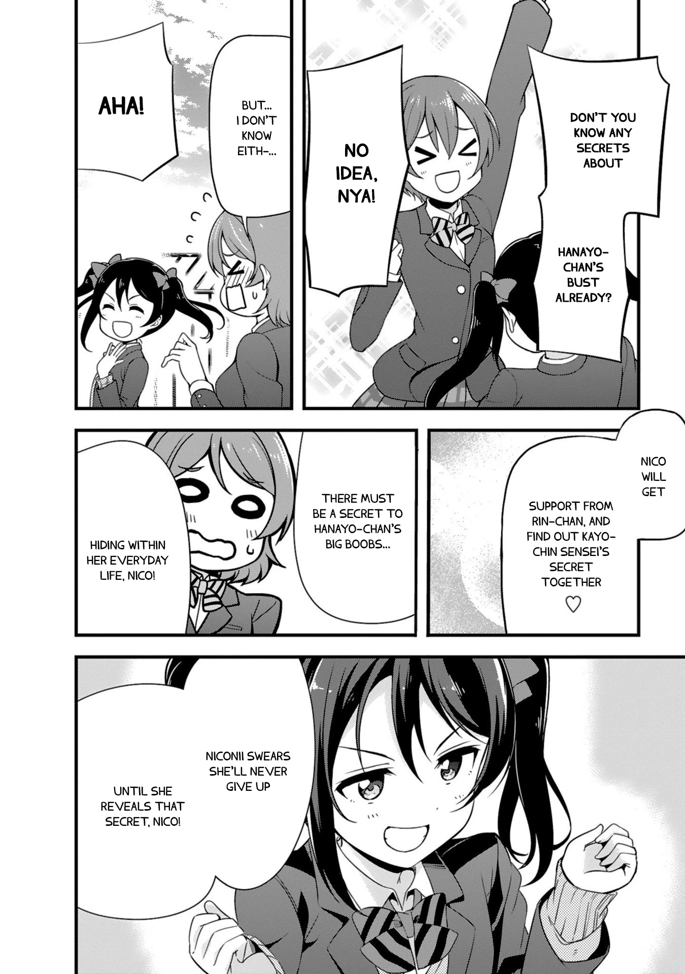 Love Live! School Idol Diary Chapter 20 page 22 - Chapter 20: NicoNii's Special Examination♡