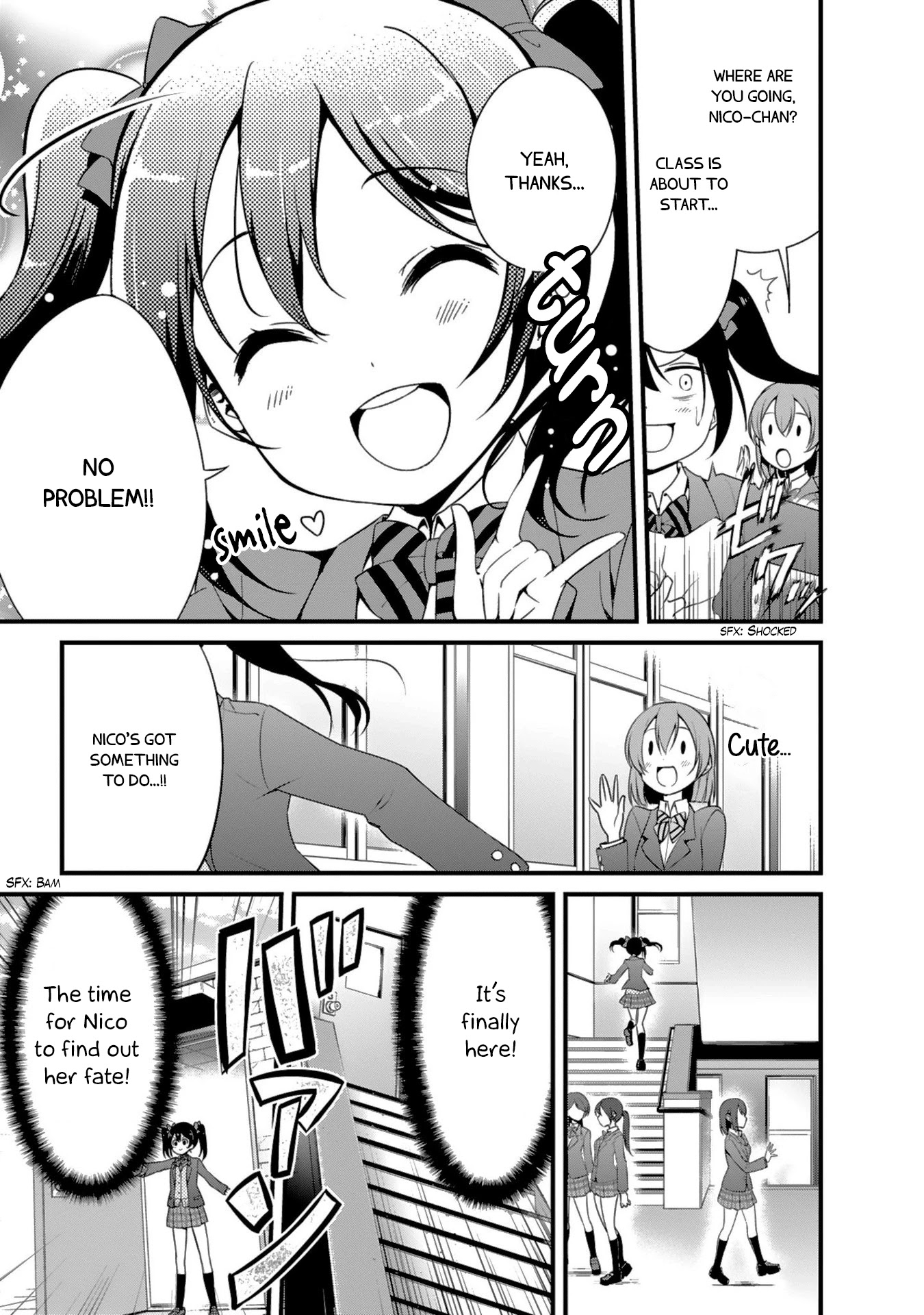 Love Live! School Idol Diary Chapter 20 page 3 - Chapter 20: NicoNii's Special Examination♡