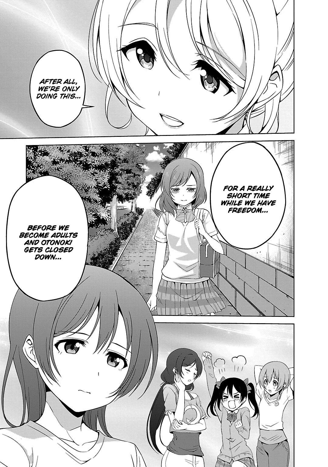 Love Live! School Idol Diary Chapter 3 page 15 - Chapter 3: My Destiny.