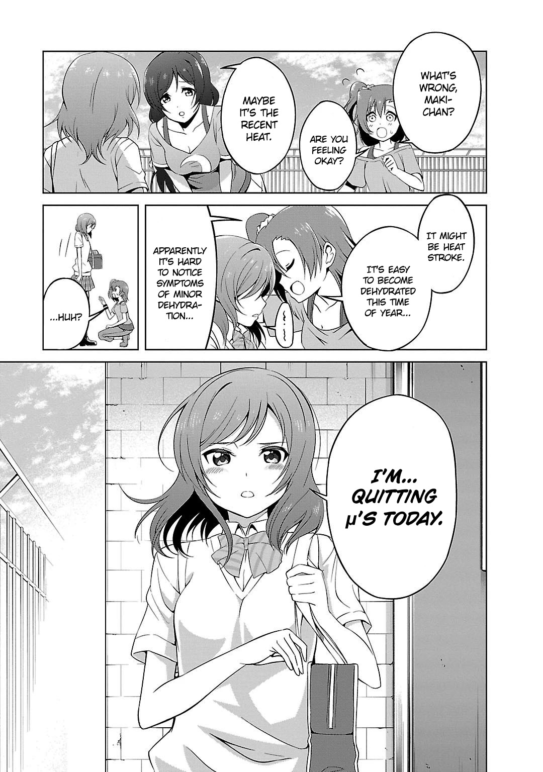 Love Live! School Idol Diary Chapter 3 page 9 - Chapter 3: My Destiny.
