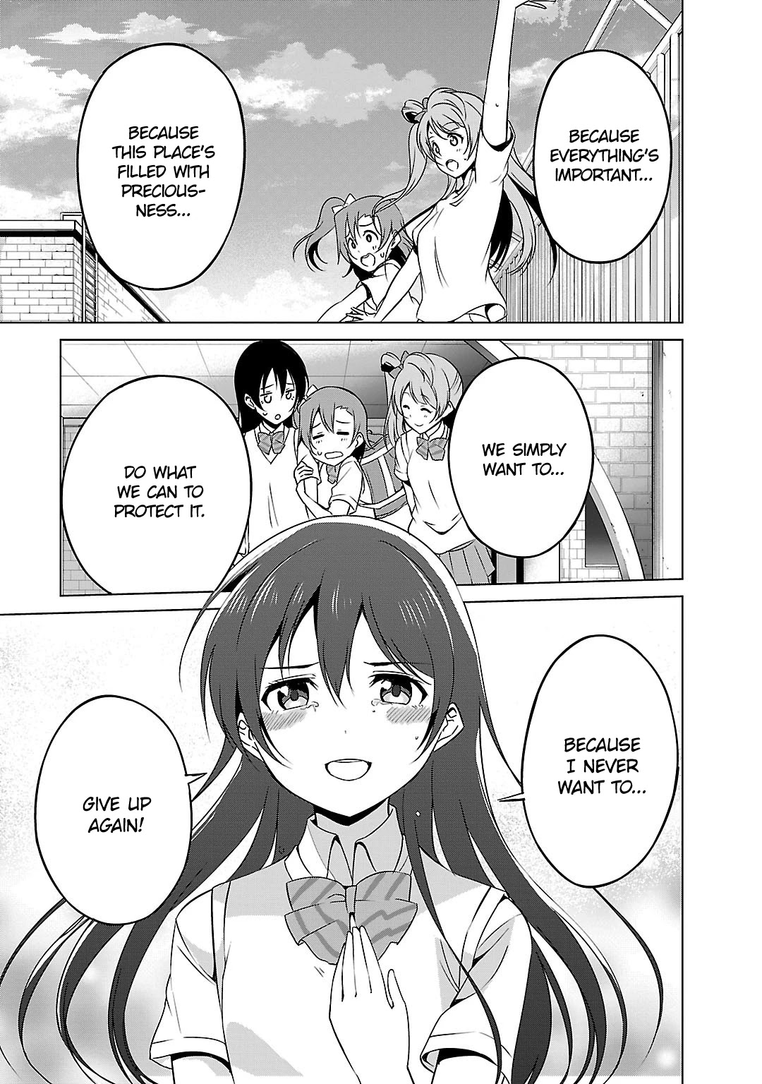 Love Live! School Idol Diary Chapter 4 page 21 - Chapter 4: My Destiny. Continuation