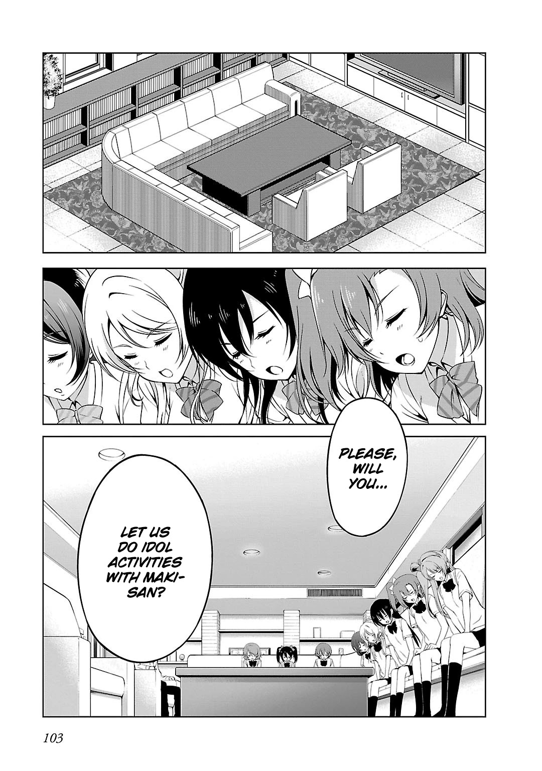 Love Live! School Idol Diary Chapter 4 page 3 - Chapter 4: My Destiny. Continuation