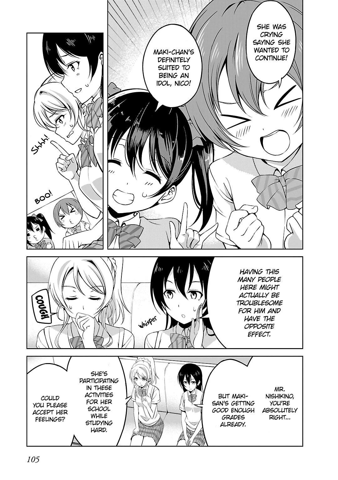 Love Live! School Idol Diary Chapter 4 page 5 - Chapter 4: My Destiny. Continuation
