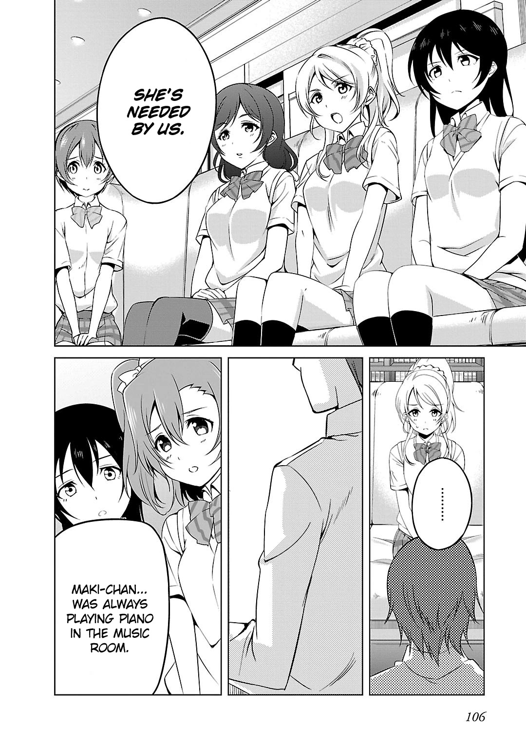 Love Live! School Idol Diary Chapter 4 page 6 - Chapter 4: My Destiny. Continuation