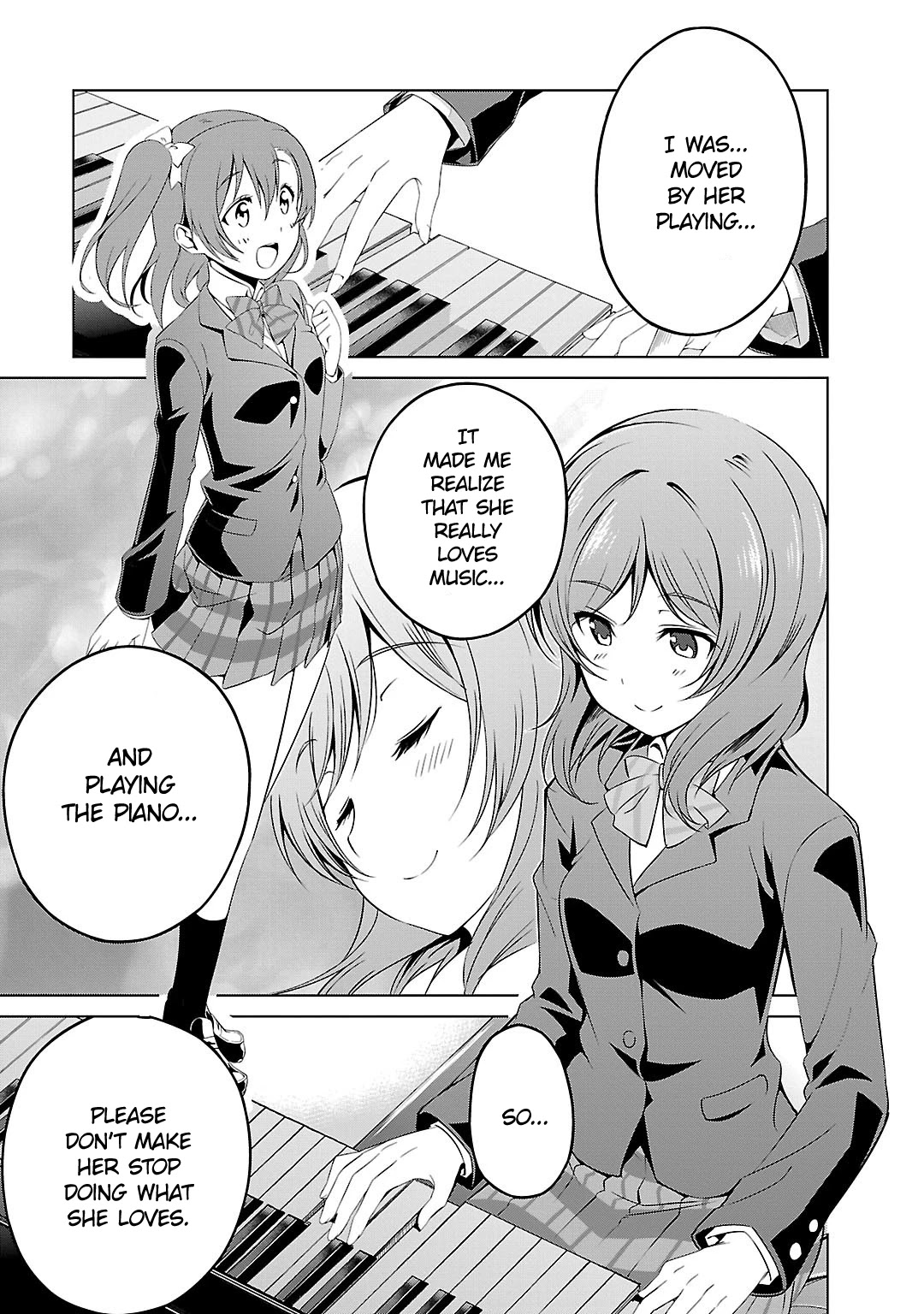 Love Live! School Idol Diary Chapter 4 page 7 - Chapter 4: My Destiny. Continuation