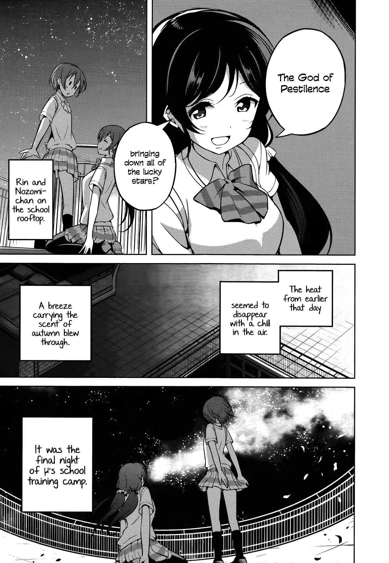 Love Live! School Idol Diary Chapter 7 page 3 - Chapter 7: Rin's Nighttime Mishap