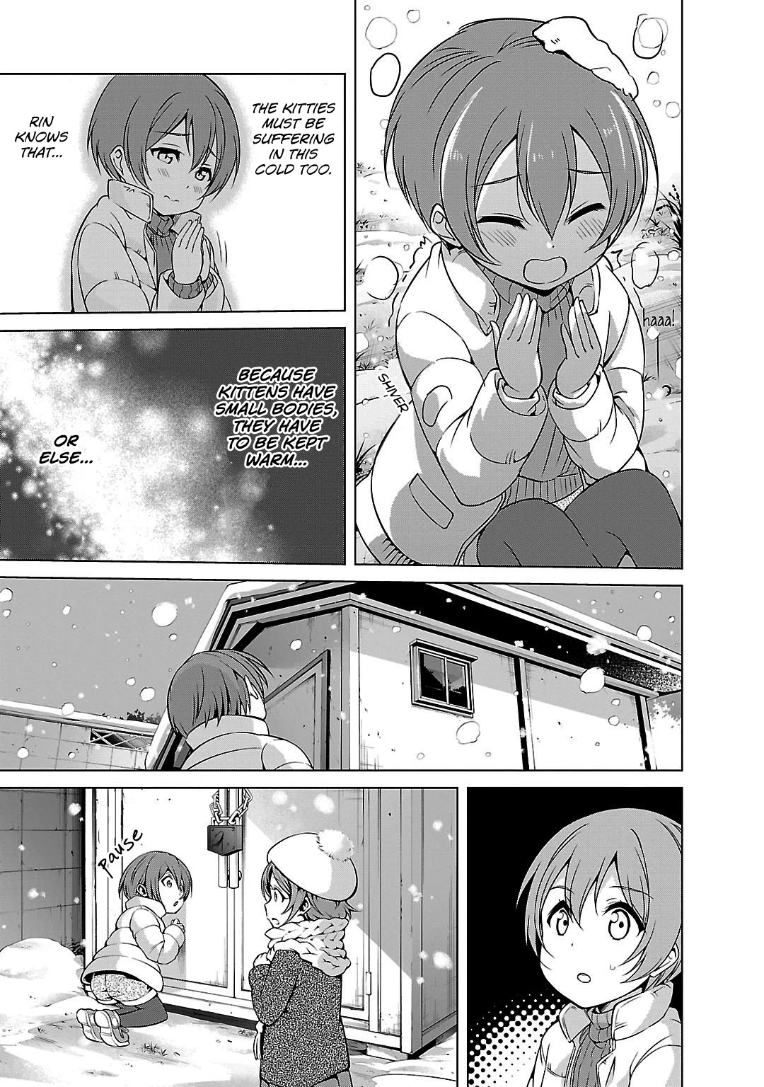 Love Live! School Idol Diary Chapter 9 page 17 - Chapter 9: Rin and Kitties.