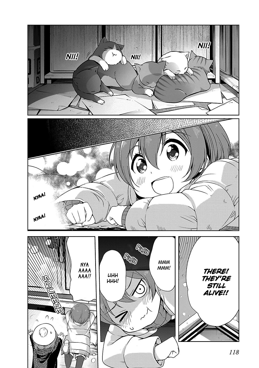 Love Live! School Idol Diary Chapter 9 page 22 - Chapter 9: Rin and Kitties.