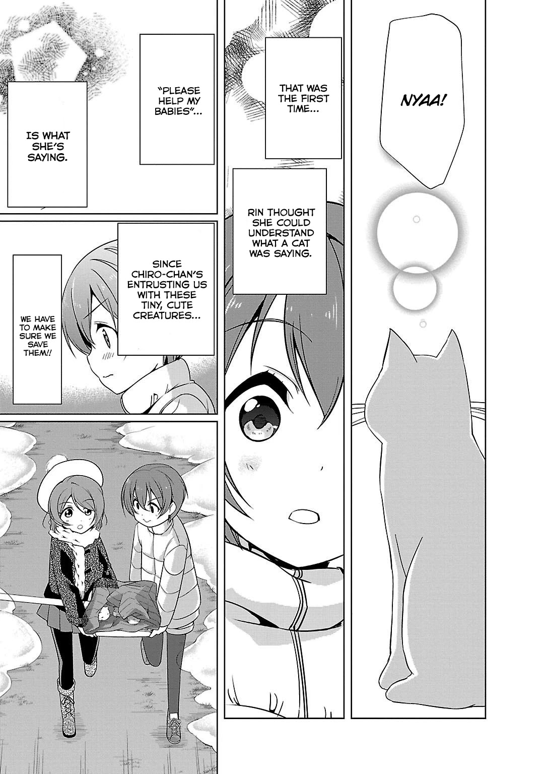 Love Live! School Idol Diary Chapter 9 page 29 - Chapter 9: Rin and Kitties.