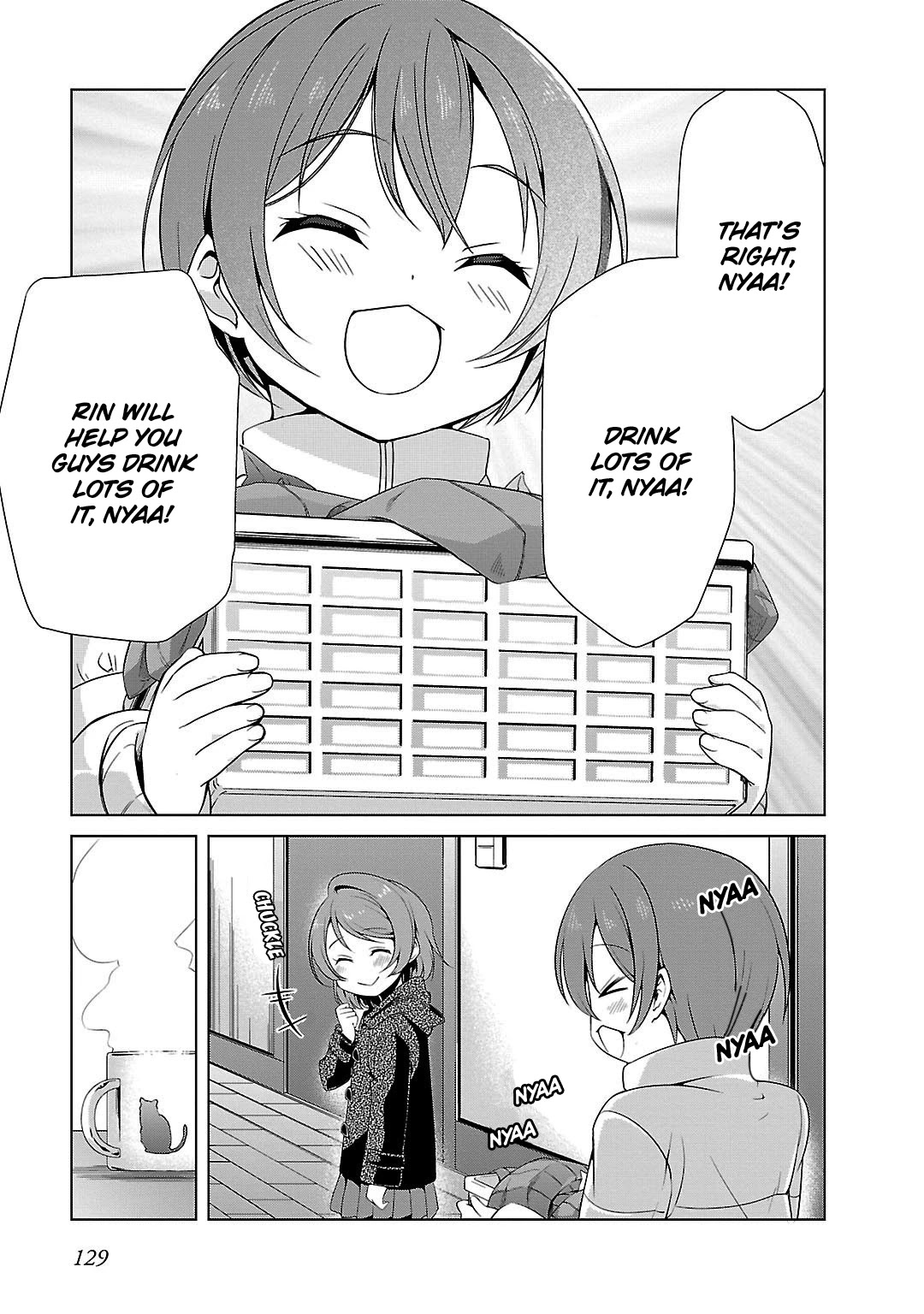 Love Live! School Idol Diary Chapter 9 page 33 - Chapter 9: Rin and Kitties.