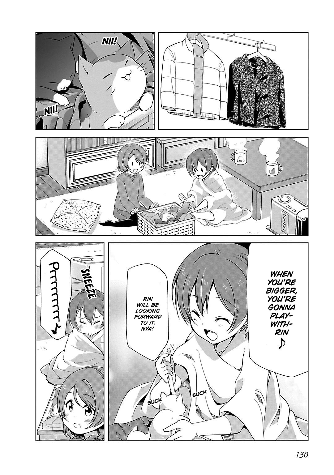 Love Live! School Idol Diary Chapter 9 page 34 - Chapter 9: Rin and Kitties.