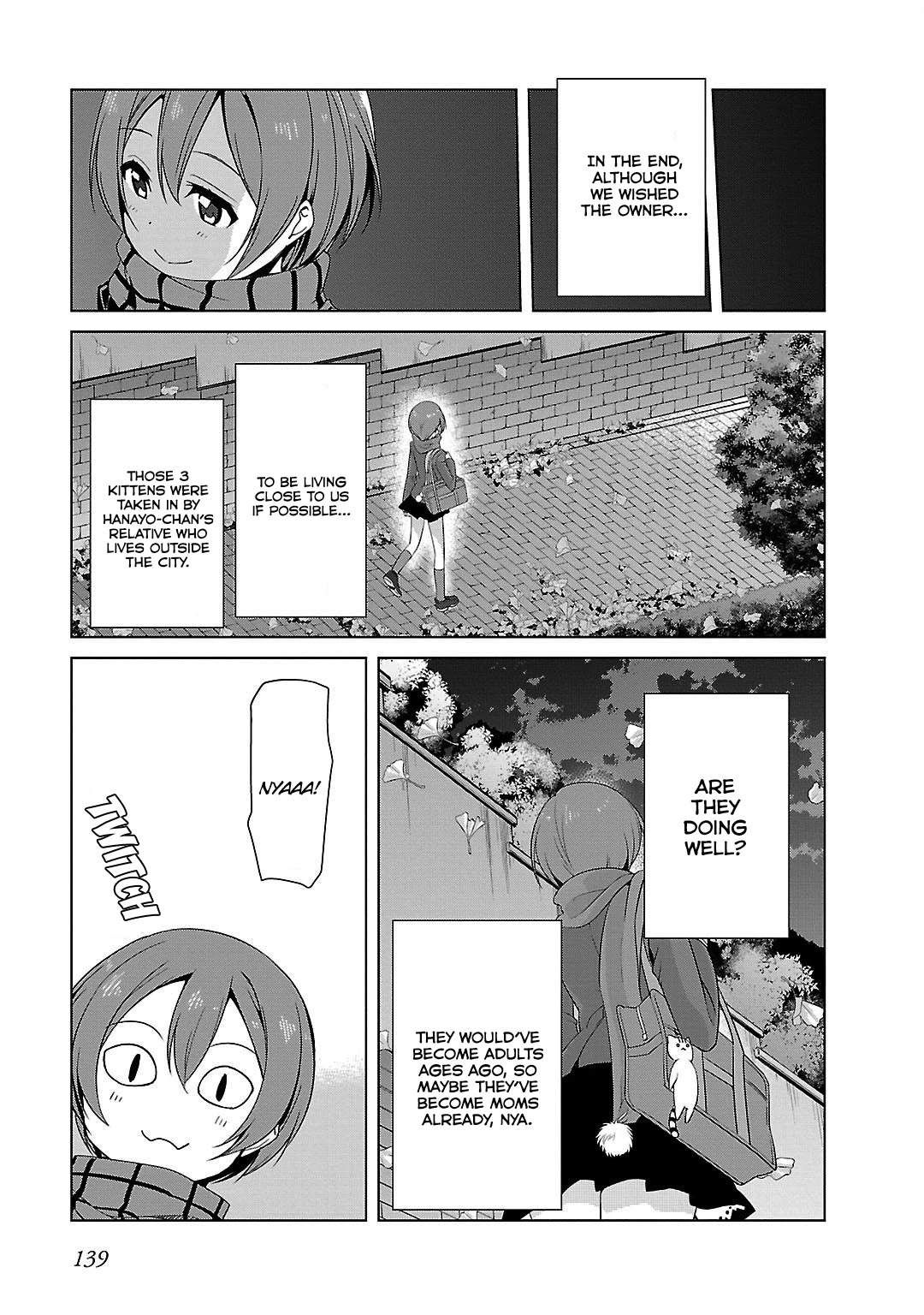 Love Live! School Idol Diary Chapter 9 page 43 - Chapter 9: Rin and Kitties.