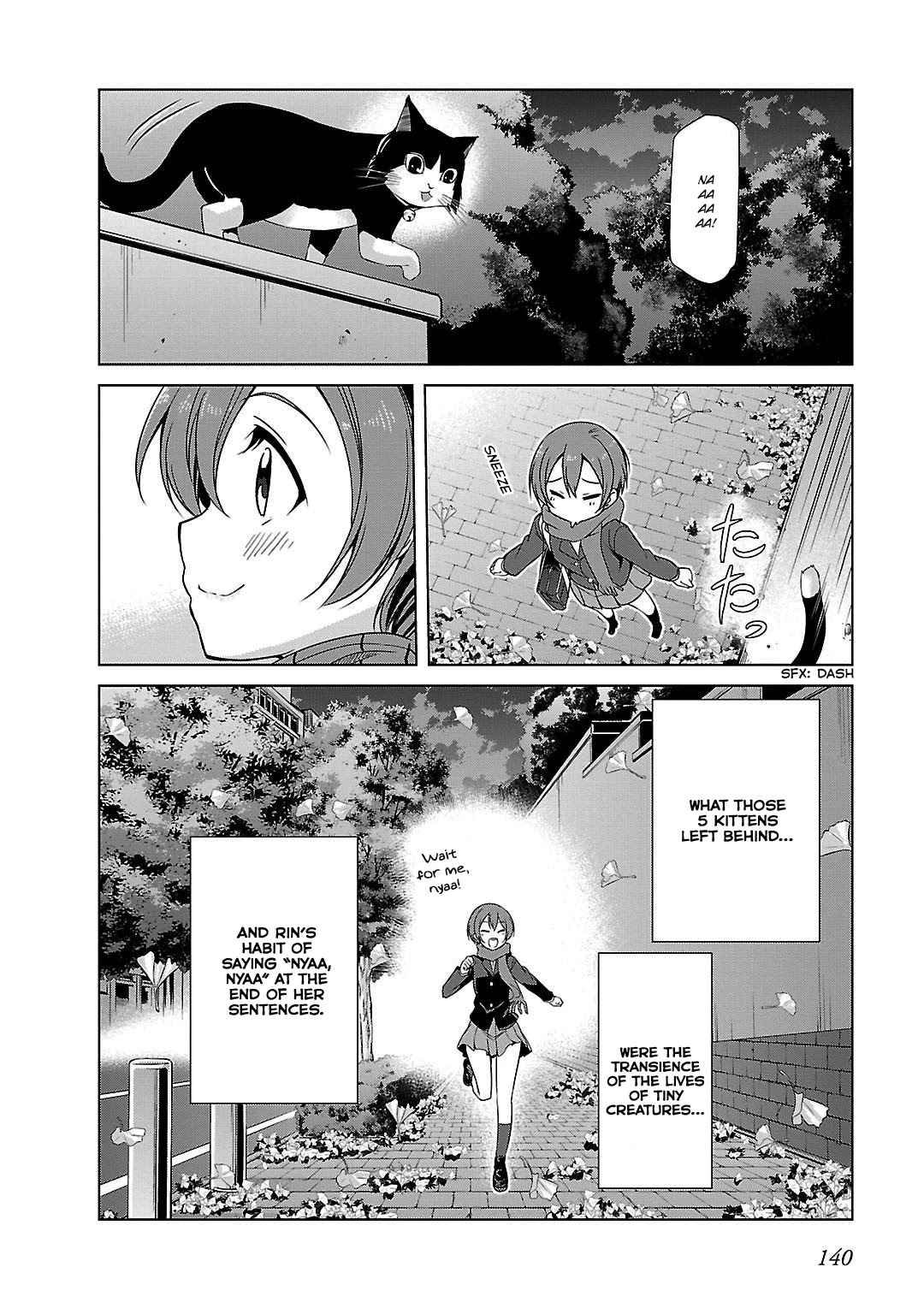 Love Live! School Idol Diary Chapter 9 page 44 - Chapter 9: Rin and Kitties.