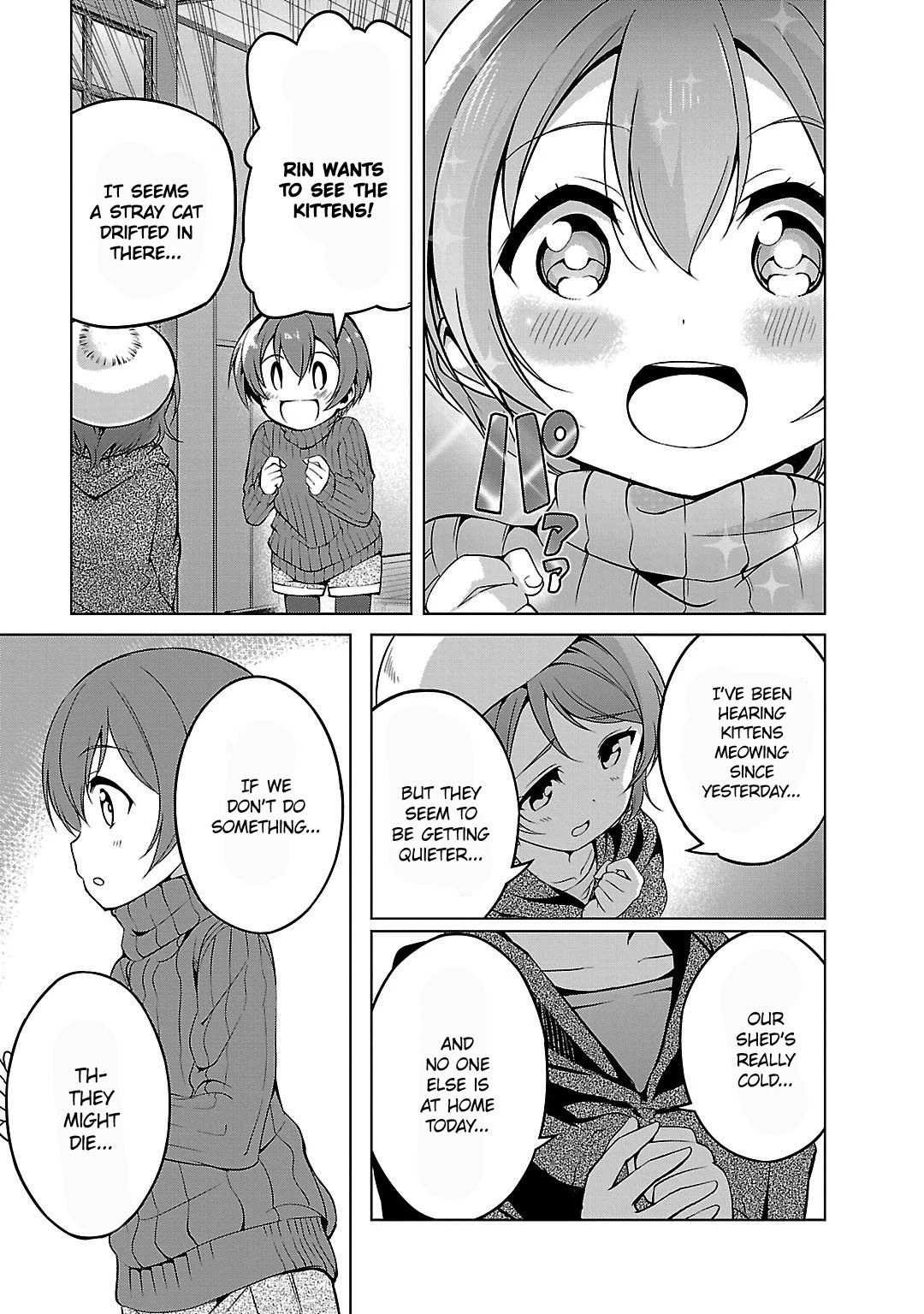 Love Live! School Idol Diary Chapter 9 page 7 - Chapter 9: Rin and Kitties.