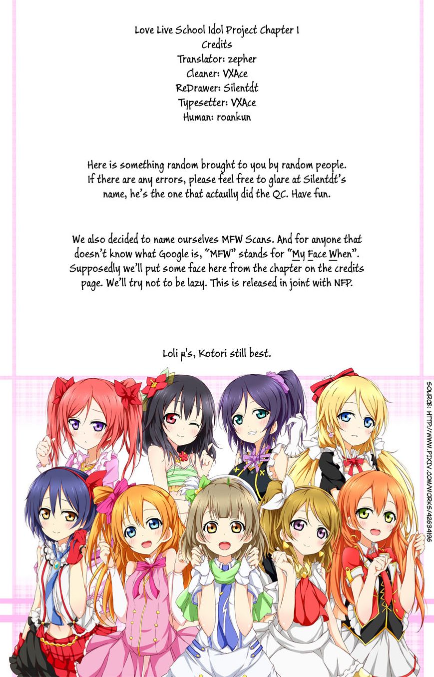 Love Live! - School Idol Project Chapter 1 page 36 - Chapter 1