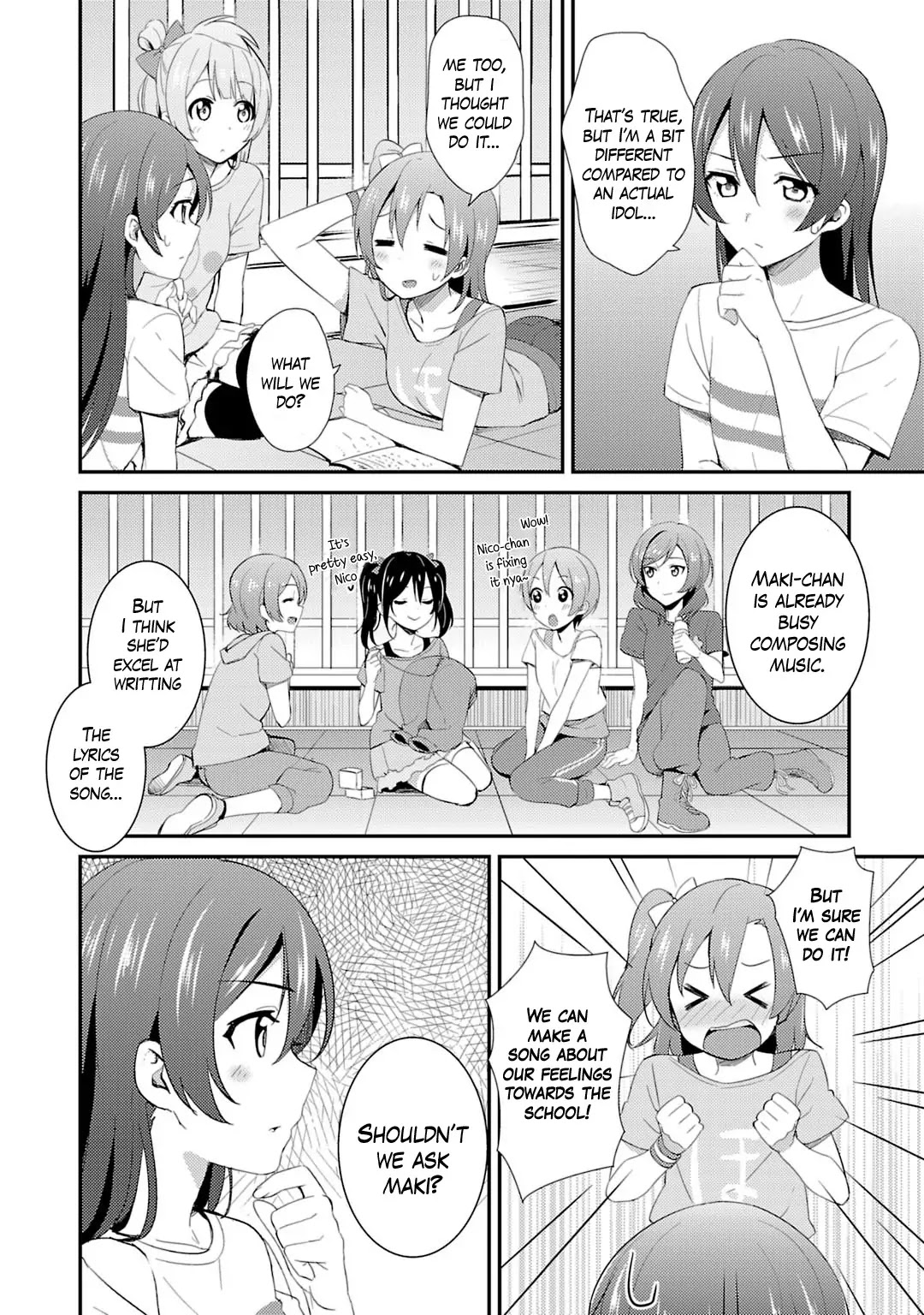 Love Live! - School Idol Project Chapter 18 page 10 - Chapter 18