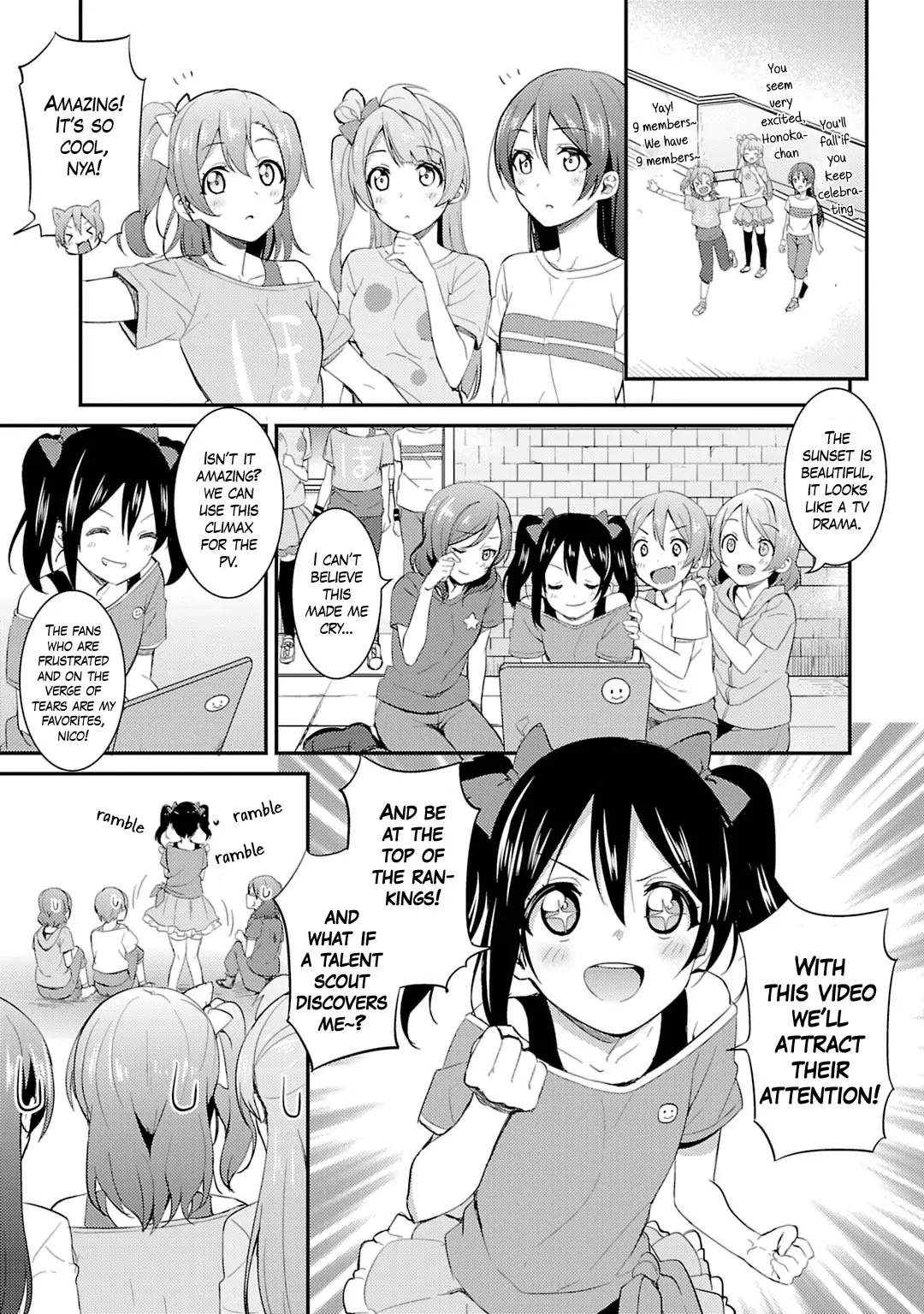Love Live! - School Idol Project Chapter 21 page 13 - Chapter 21