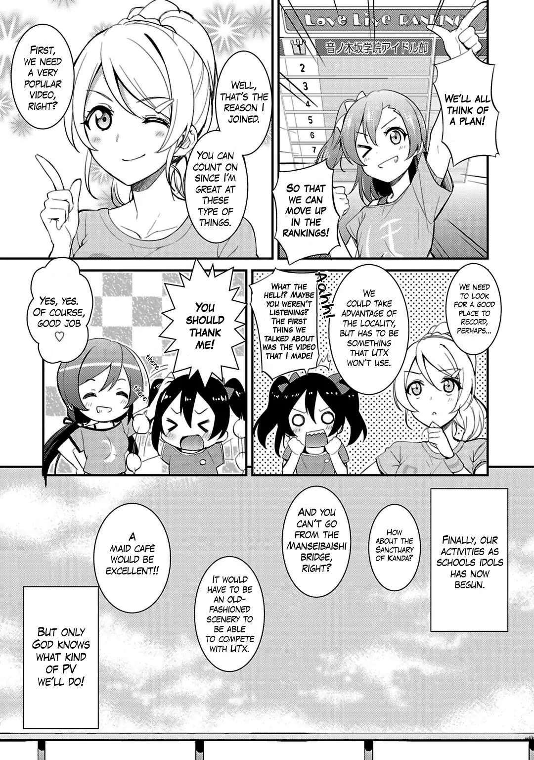 Love Live! - School Idol Project Chapter 21 page 17 - Chapter 21