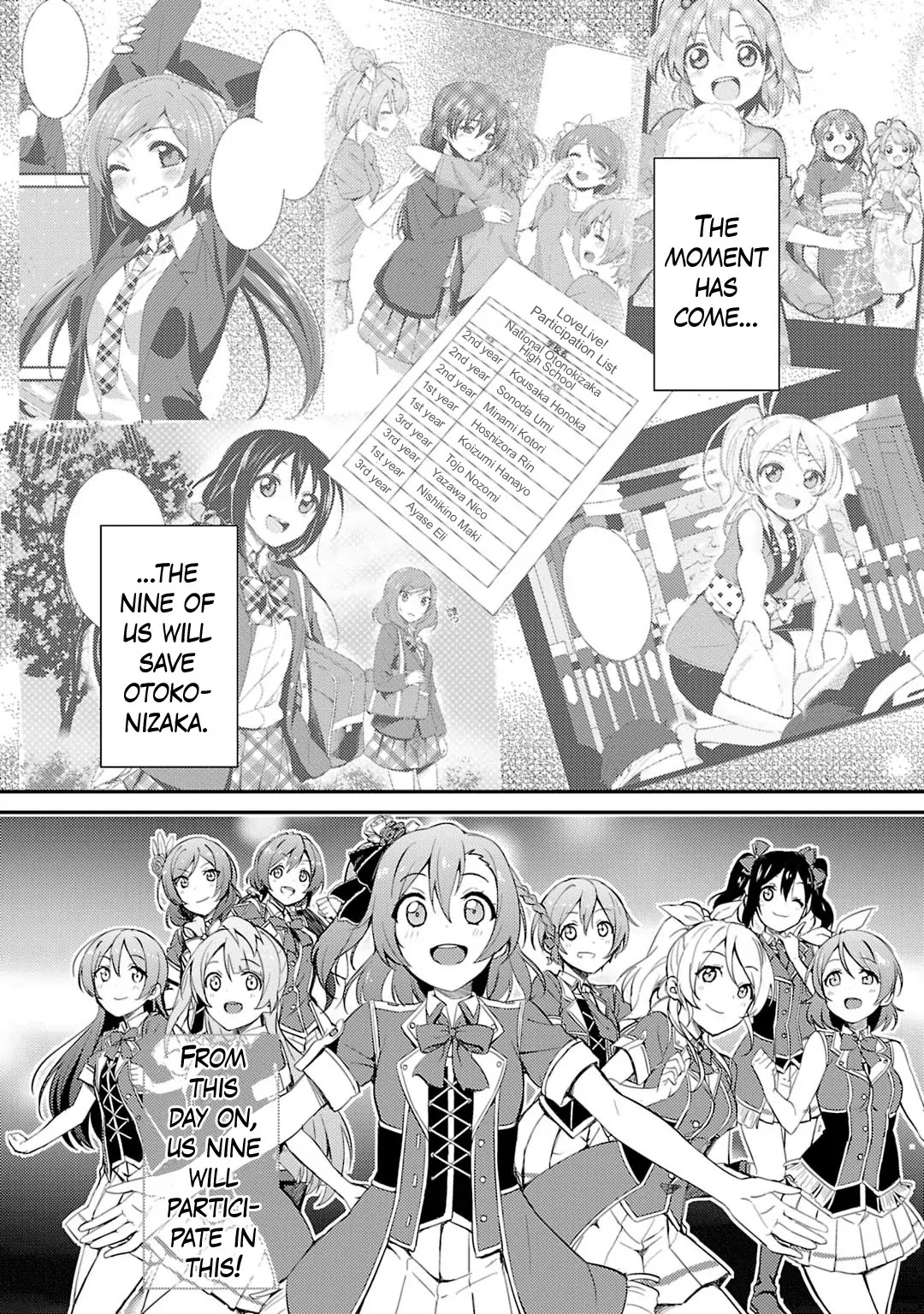 Love Live! - School Idol Project Chapter 21 page 8 - Chapter 21