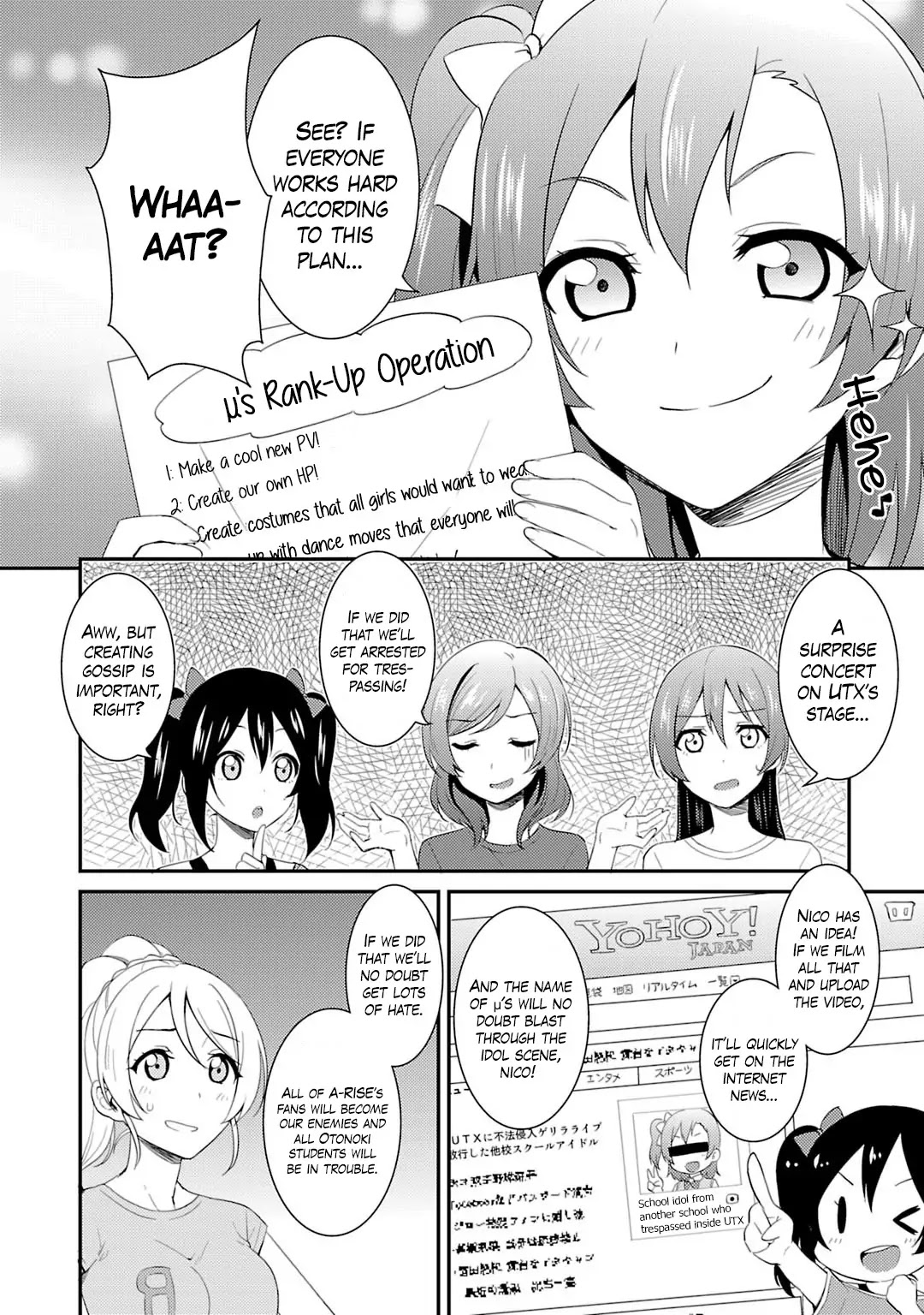 Love Live! - School Idol Project Chapter 22 page 10 - Chapter 22