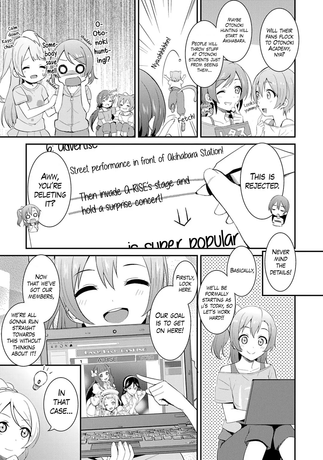 Love Live! - School Idol Project Chapter 22 page 11 - Chapter 22