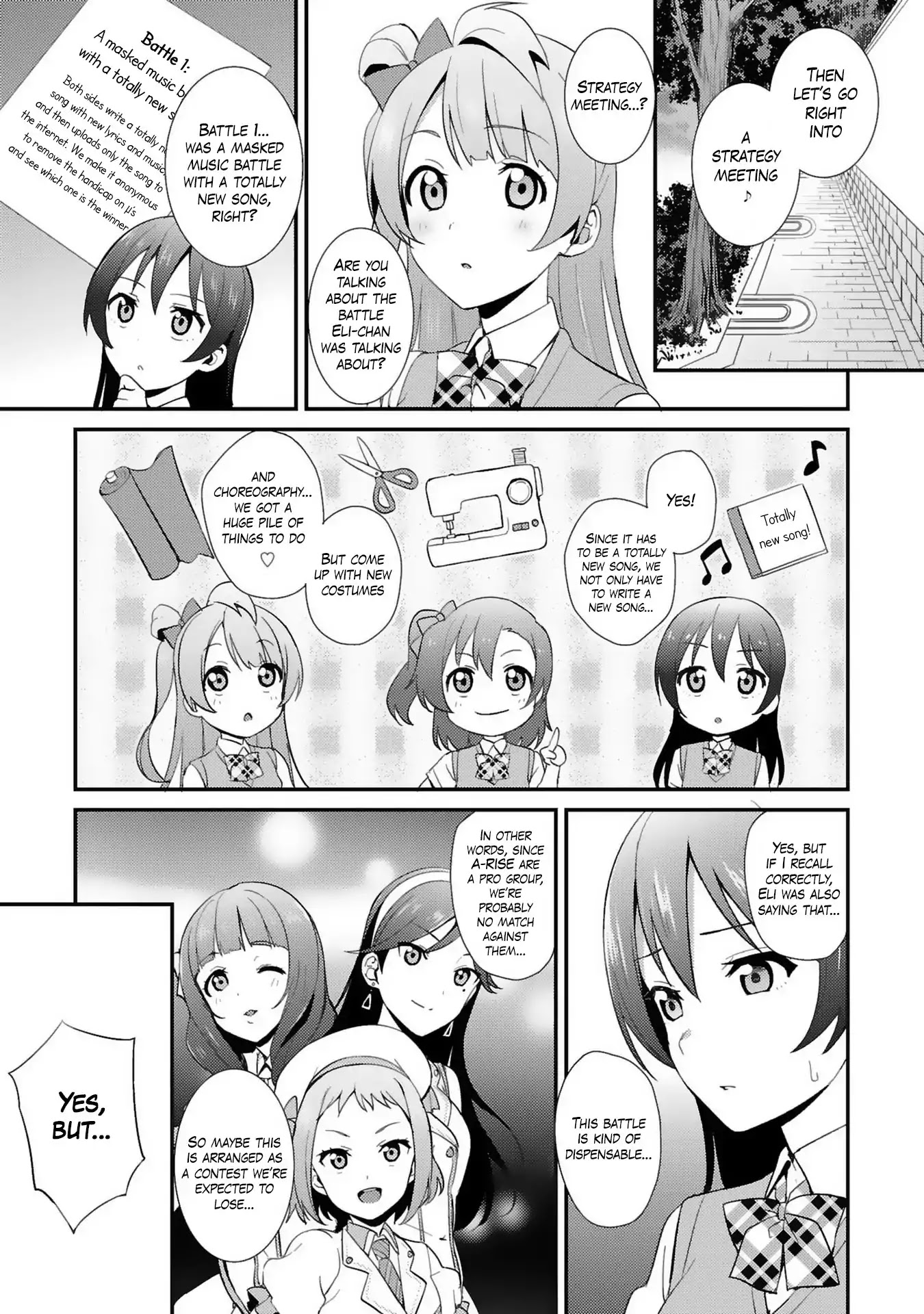 Love Live! - School Idol Project Chapter 32 page 11 - Chapter 32