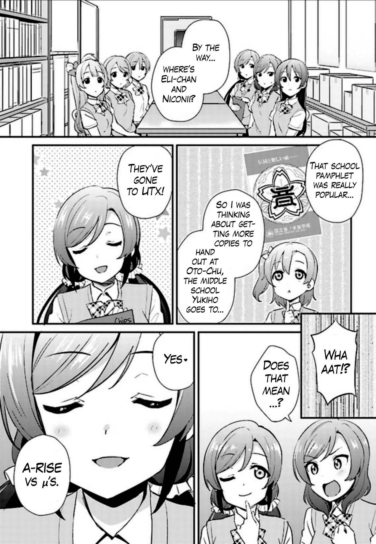 Love Live! - School Idol Project Chapter 40 page 14 - Chapter 40