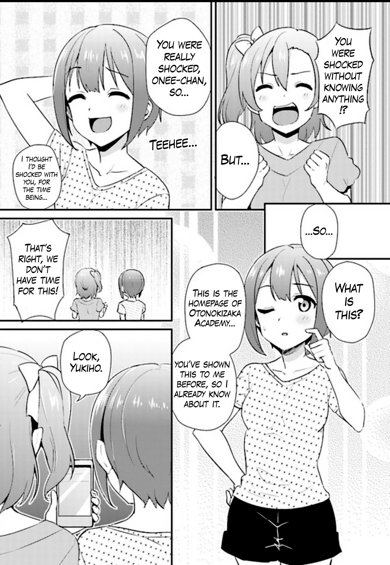 Love Live! - School Idol Project Chapter 40 page 3 - Chapter 40