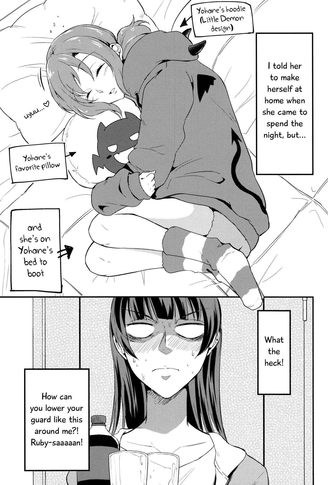 Love Live! Sunshine!! dj: Little Devil Invitation Chapter 0 page 3 - Chapter 0: Oneshot