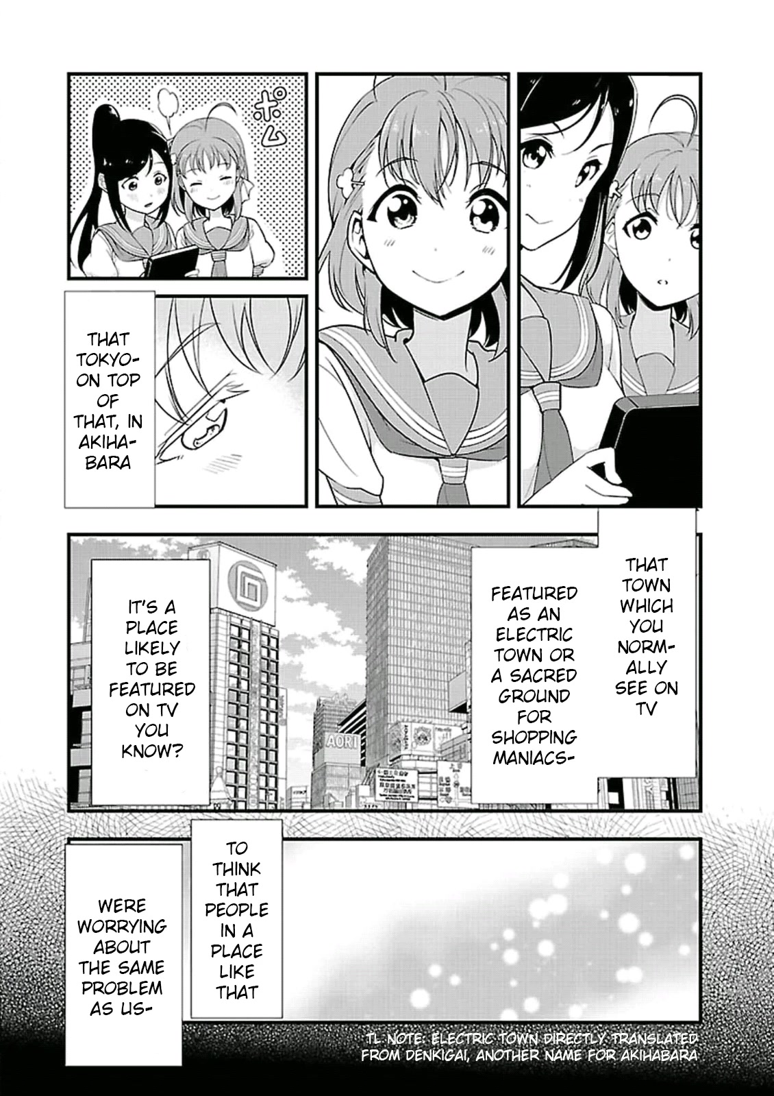 Love Live! Sunshine!! Chapter 1 page 20 - Chapter 1