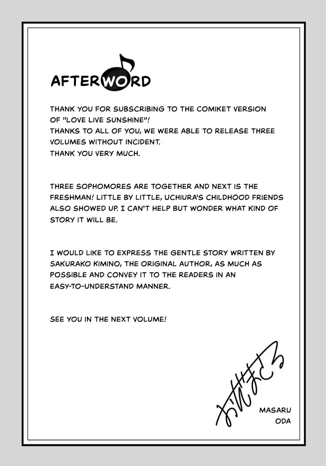 Love Live! Sunshine!! Chapter 15 page 47 - Chapter 15