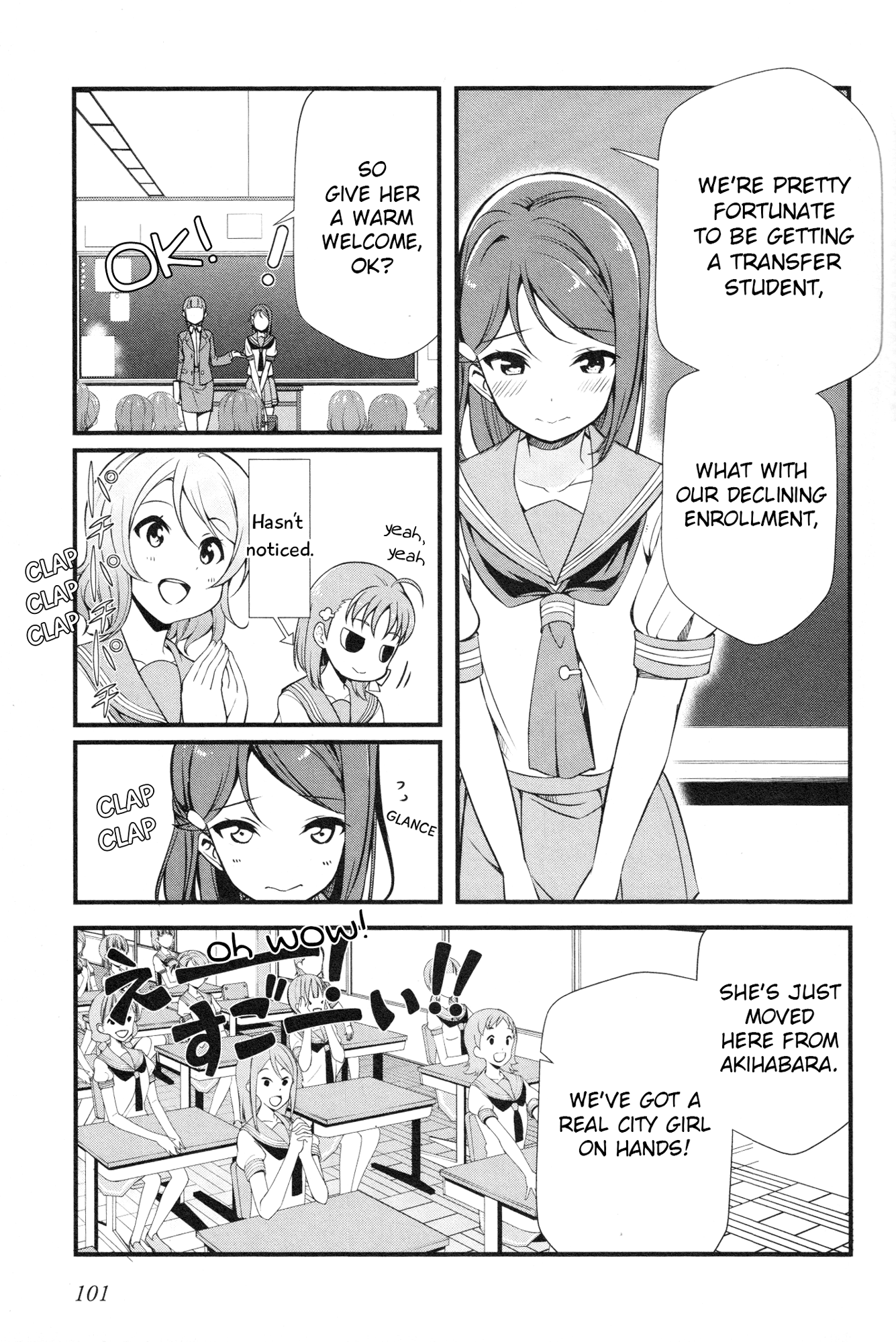 Love Live! Sunshine!! Chapter 4 page 21 - Chapter 4