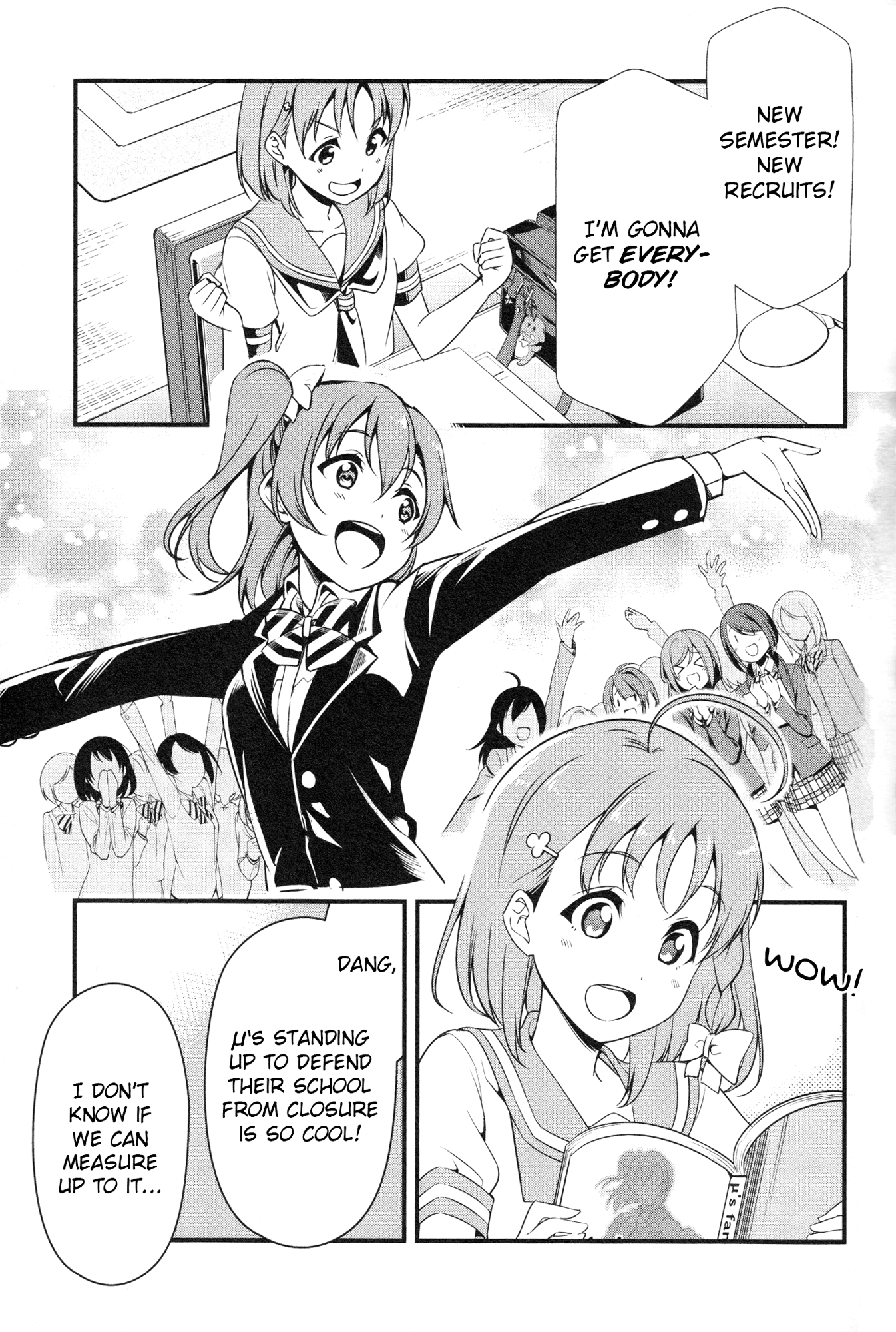 Love Live! Sunshine!! Chapter 4 page 9 - Chapter 4