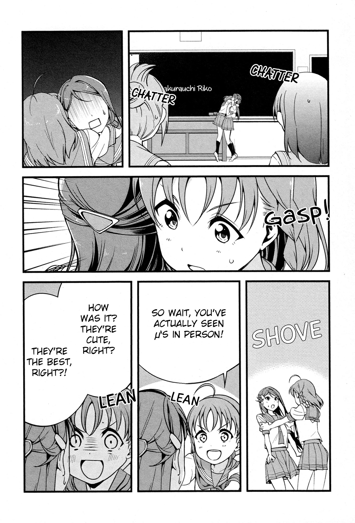Love Live! Sunshine!! Chapter 5 page 10 - Chapter 5