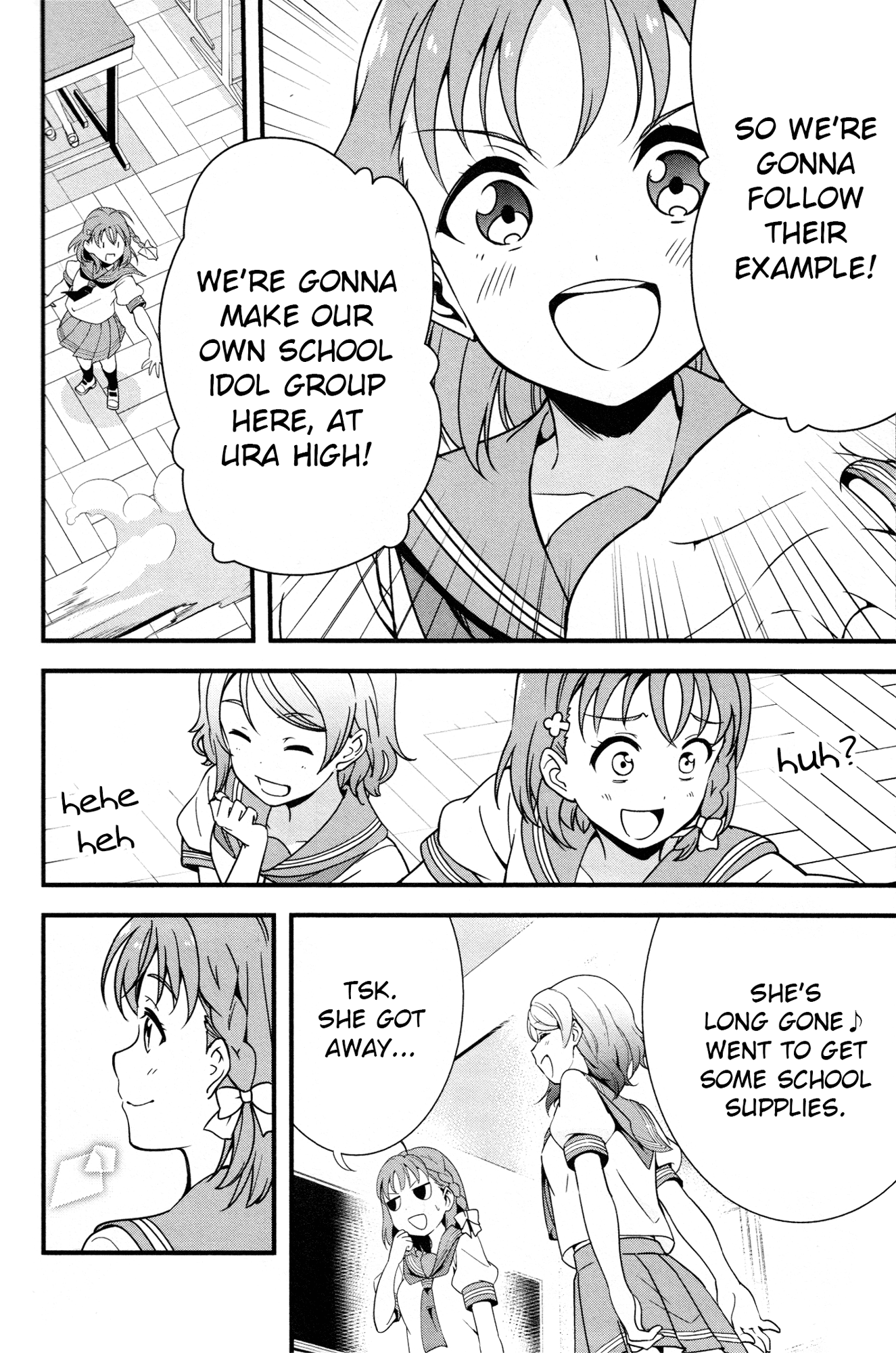 Love Live! Sunshine!! Chapter 5 page 14 - Chapter 5