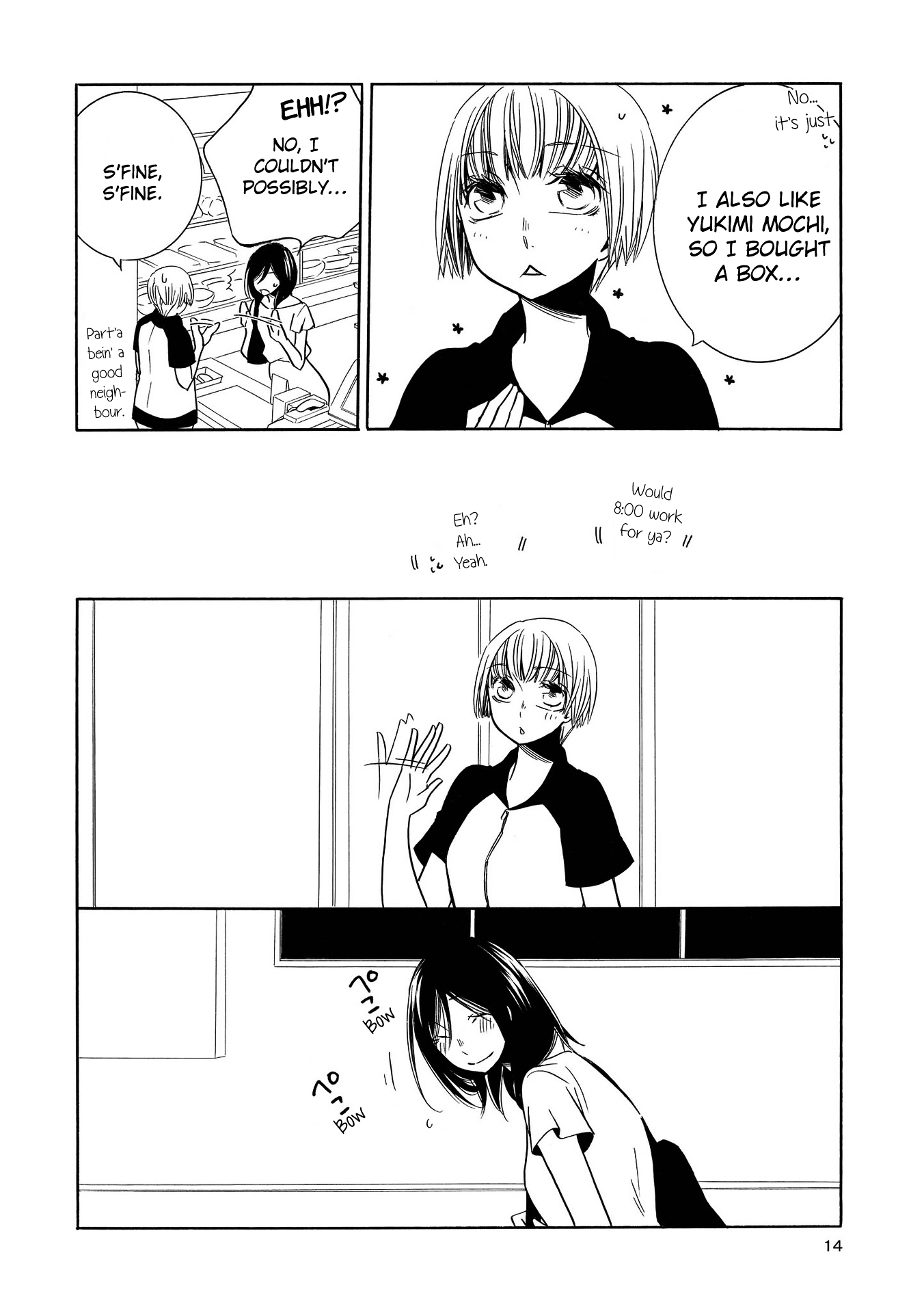 Love Log Chapter 1 page 13 - Chapter 1 : The Woman Next Door: Part A
