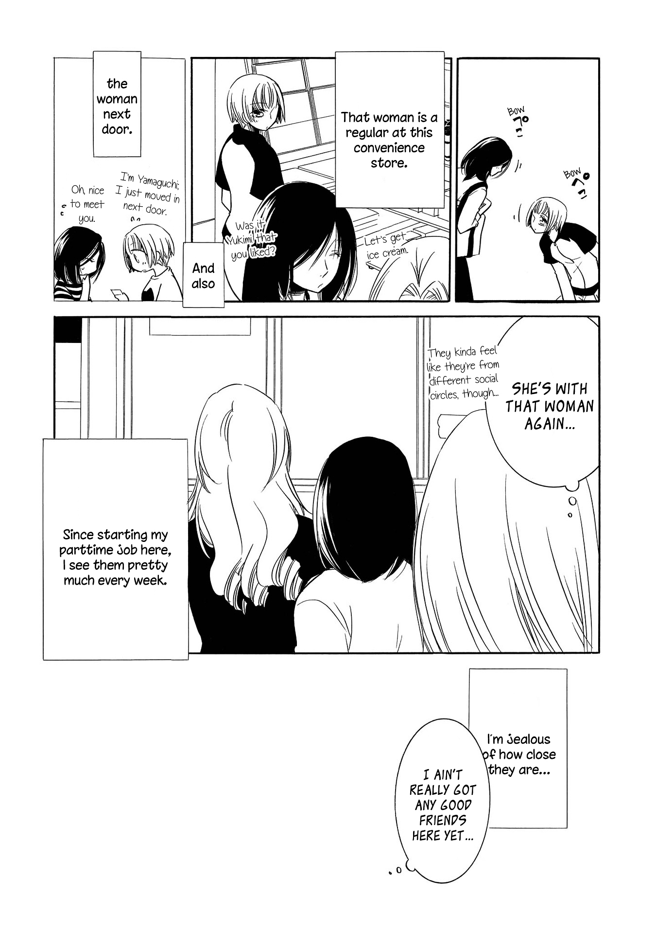 Love Log Chapter 1 page 5 - Chapter 1 : The Woman Next Door: Part A