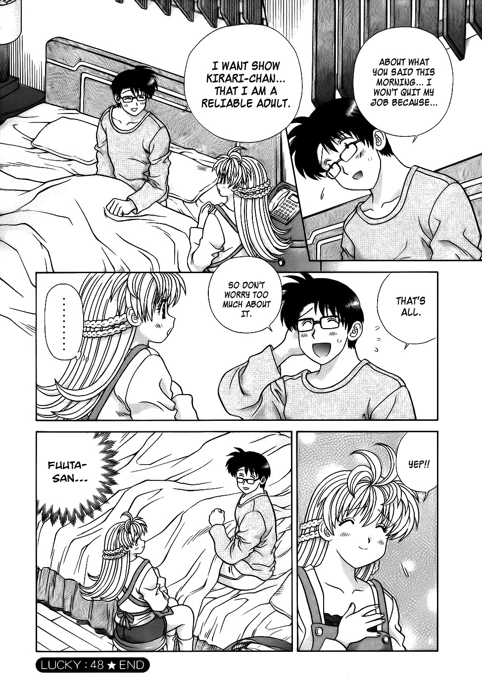 Love Lucky Chapter 48 page 20 - Chapter 48: Will... You Quit your Job?