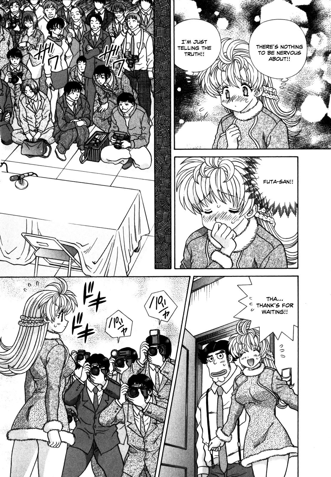 Love Lucky Chapter 59 page 10 - Chapter 59: At Last, the Marriage Press Conference!!!