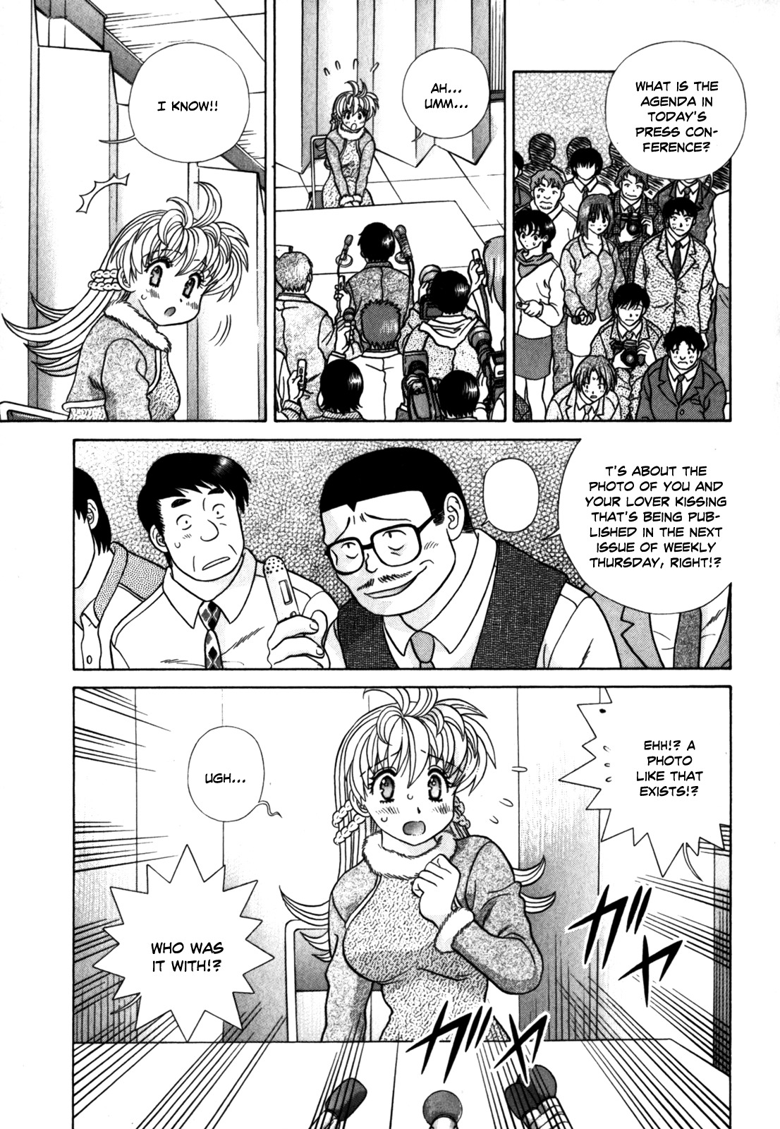 Love Lucky Chapter 59 page 11 - Chapter 59: At Last, the Marriage Press Conference!!!