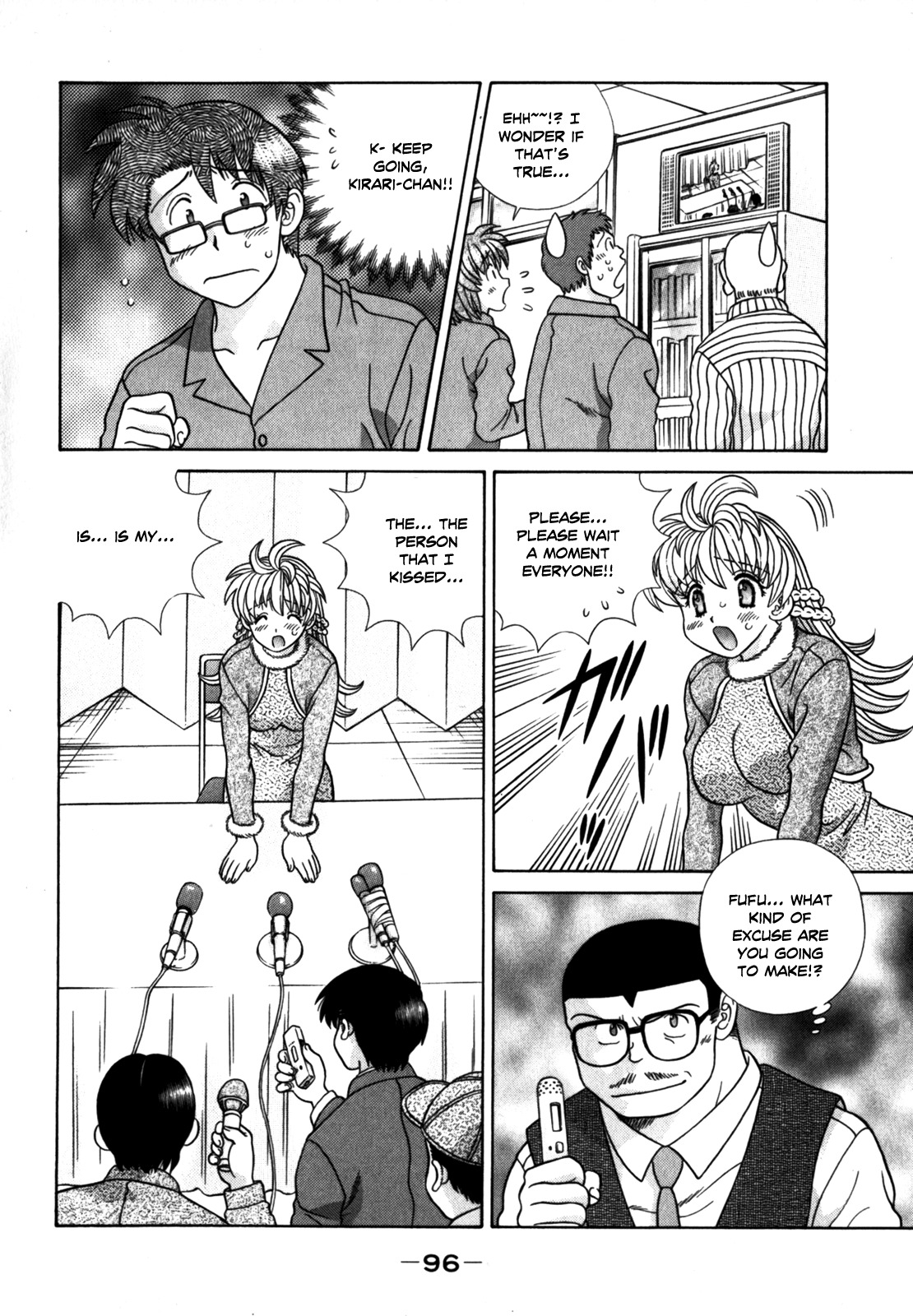 Love Lucky Chapter 59 page 12 - Chapter 59: At Last, the Marriage Press Conference!!!