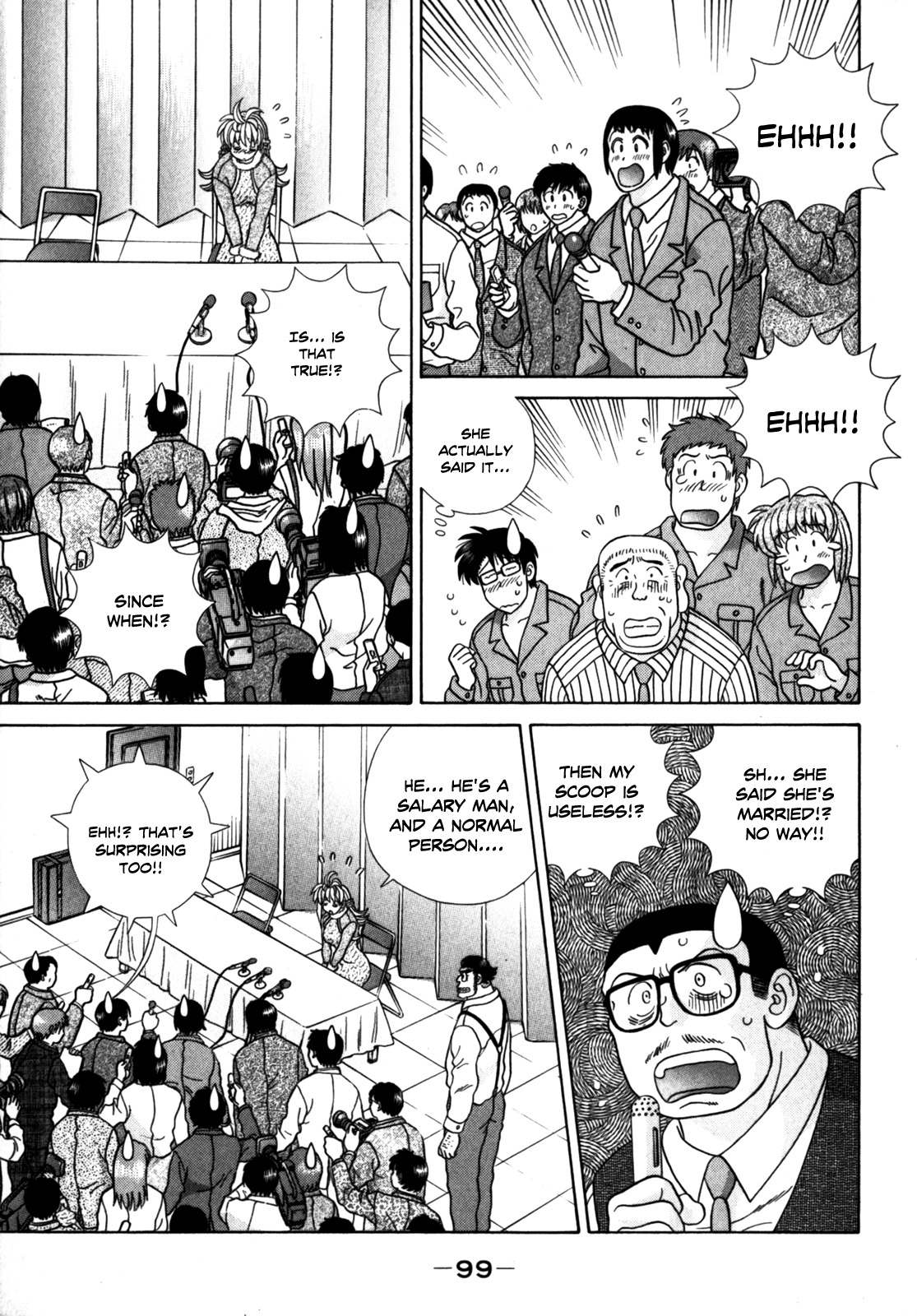 Love Lucky Chapter 59 page 15 - Chapter 59: At Last, the Marriage Press Conference!!!