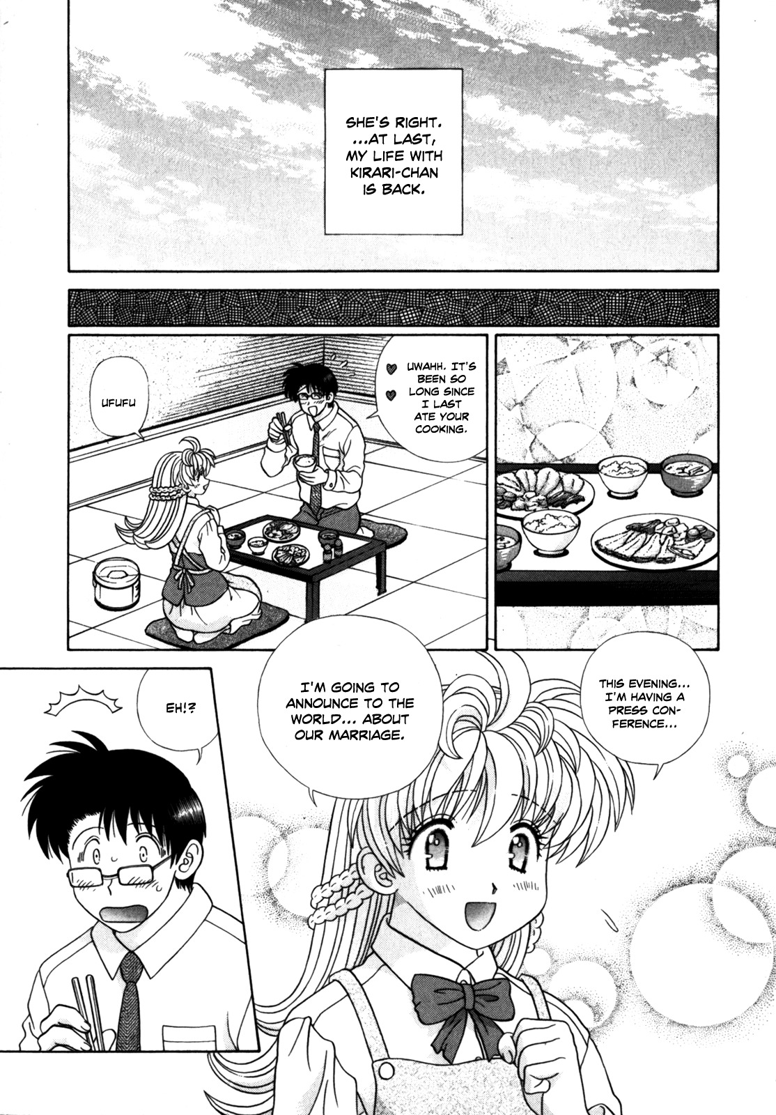 Love Lucky Chapter 59 page 3 - Chapter 59: At Last, the Marriage Press Conference!!!