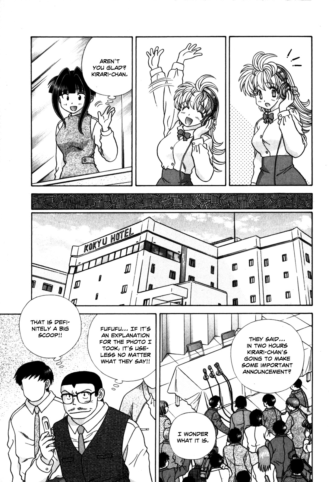 Love Lucky Chapter 59 page 7 - Chapter 59: At Last, the Marriage Press Conference!!!