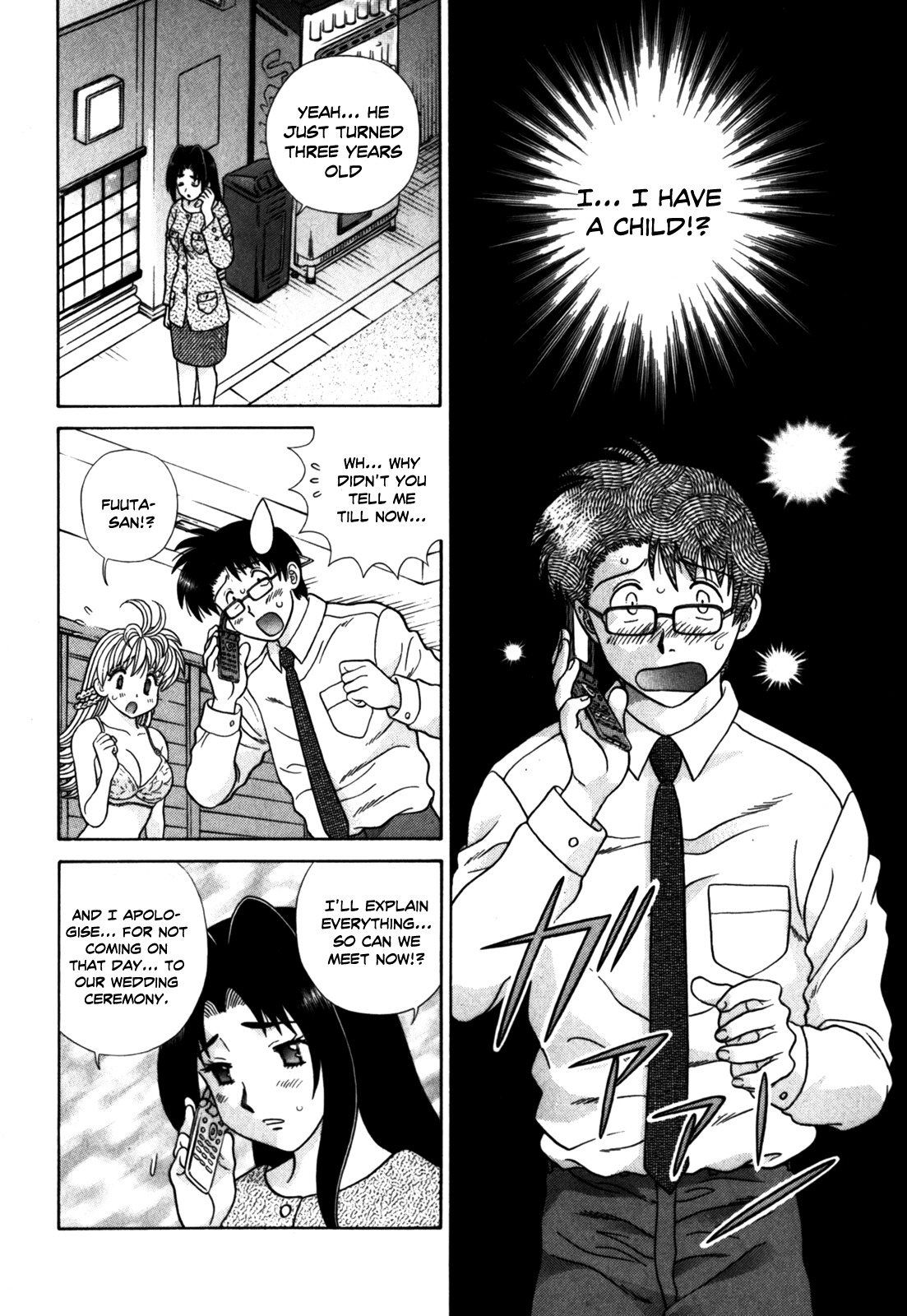 Love Lucky Chapter 61 page 2 - Chapter 61: Fuuta has a Child?!